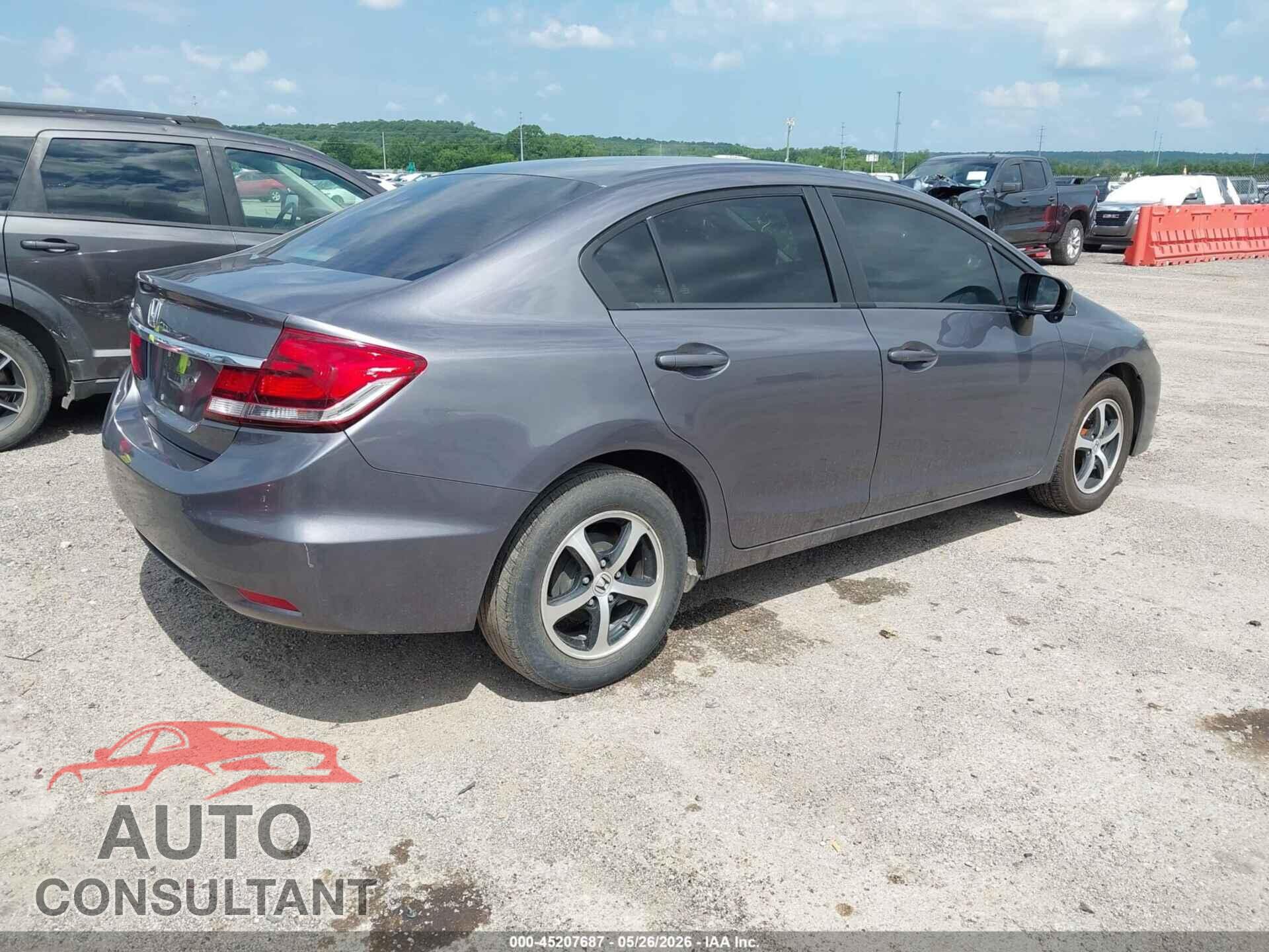 HONDA CIVIC 2015 - 19XFB2F79FE035348