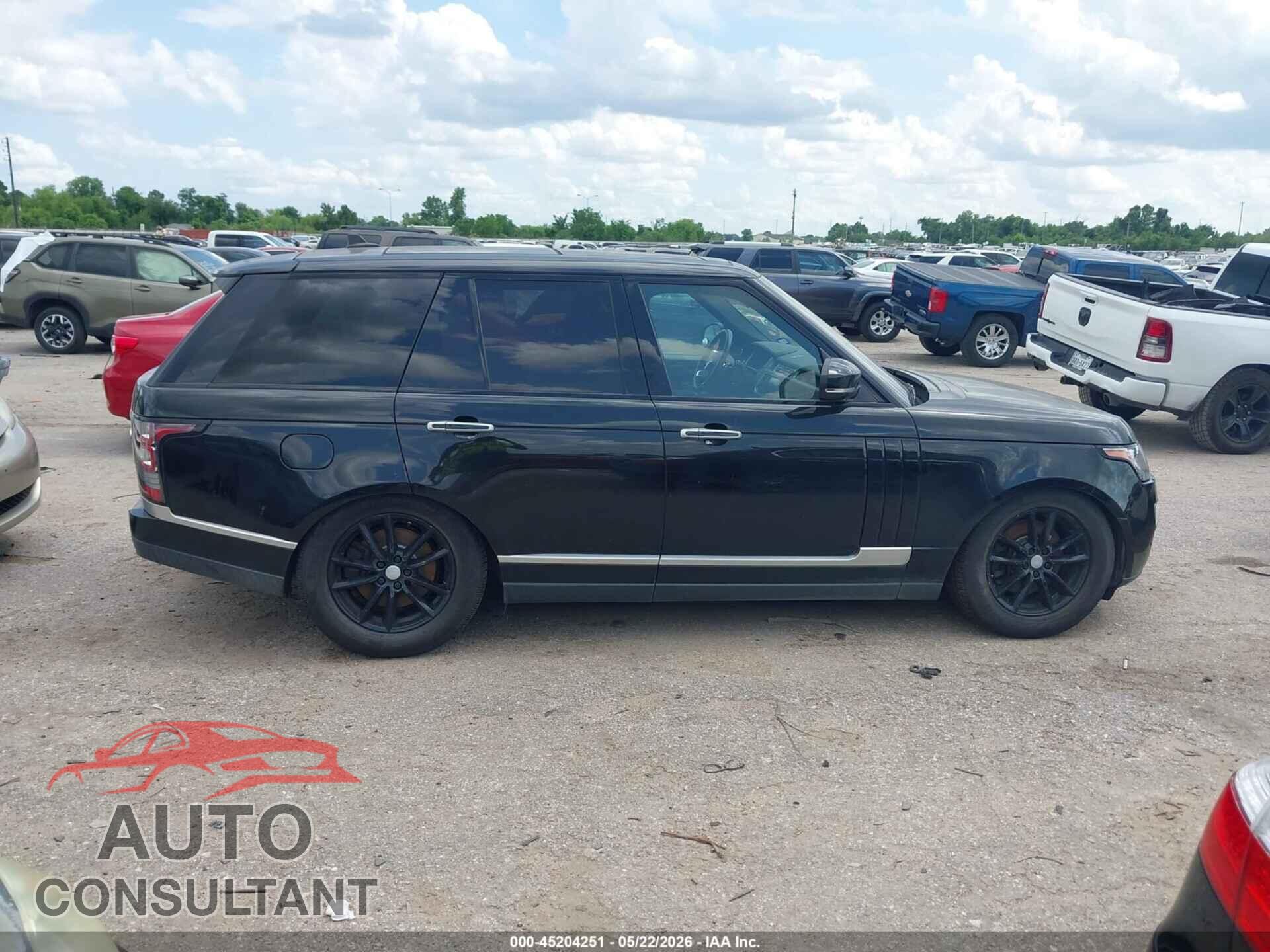 LAND ROVER RANGE ROVER 2016 - SALGR2KF4GA309727