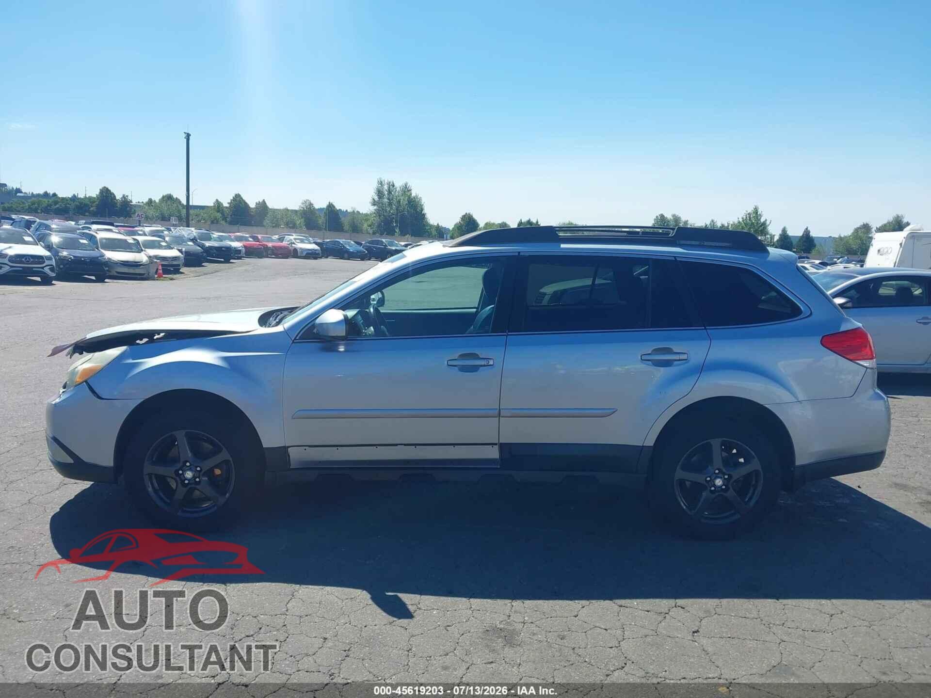 SUBARU OUTBACK 2012 - 4S4BRDKC3C2237745