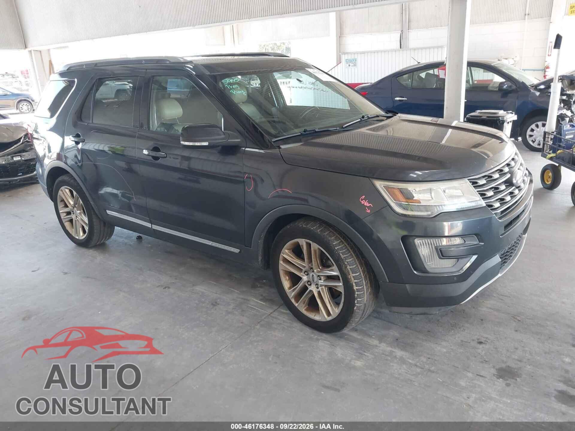 FORD EXPLORER 2017 - 1FM5K7D8XHGD35726