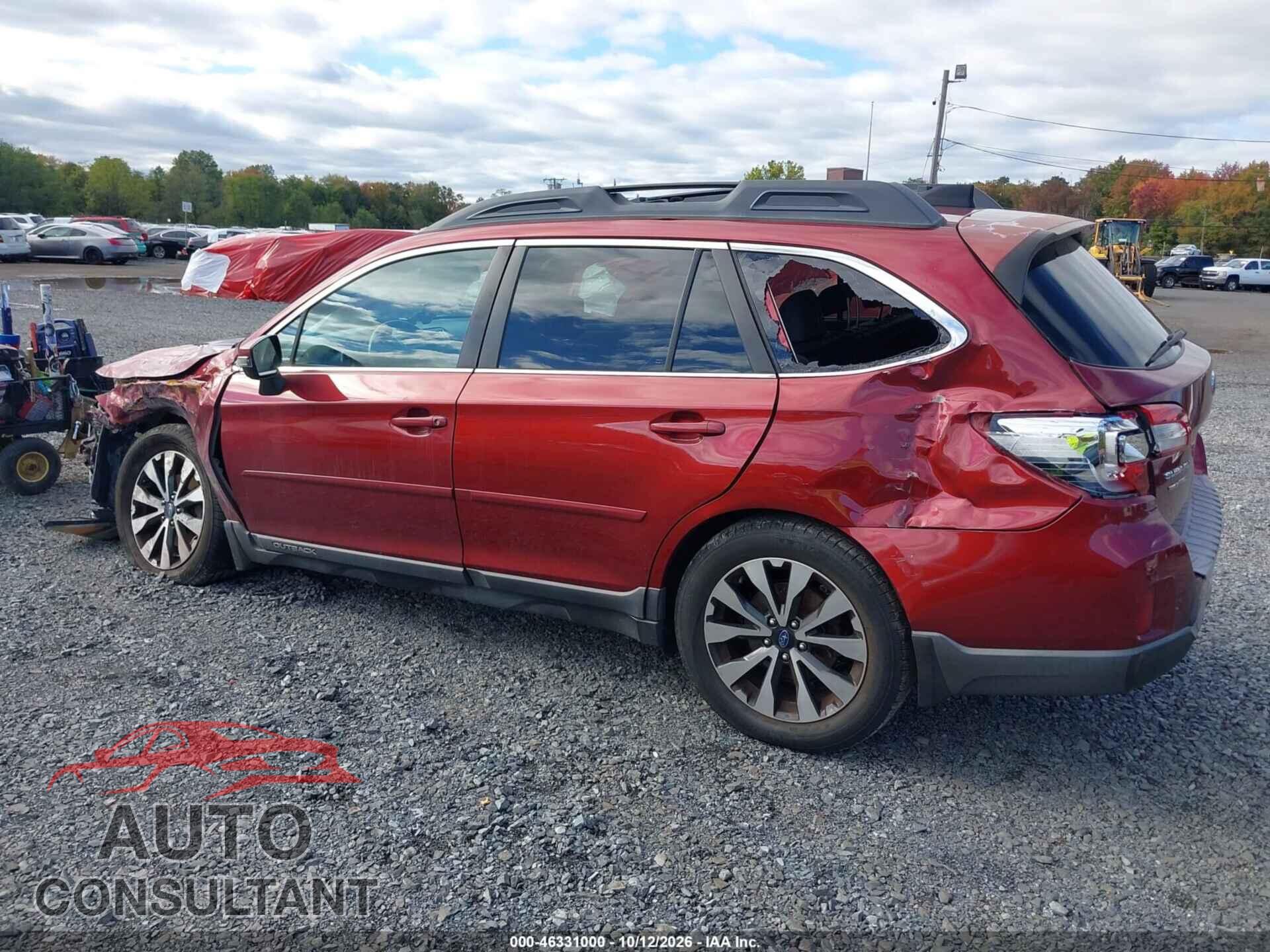 SUBARU OUTBACK 2016 - 4S4BSANC0G3246871
