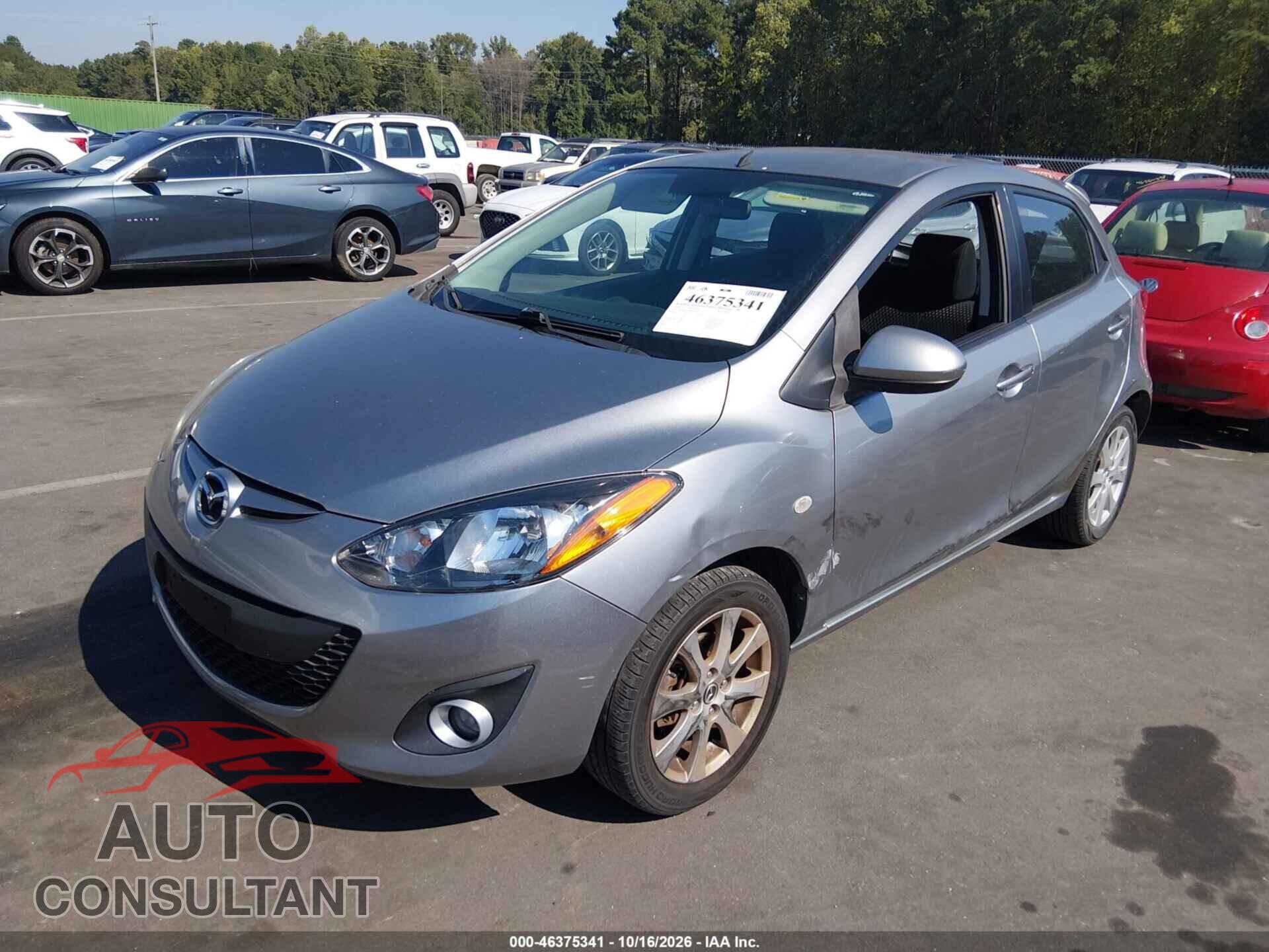 MAZDA MAZDA2 2013 - JM1DE1LY3D0158073