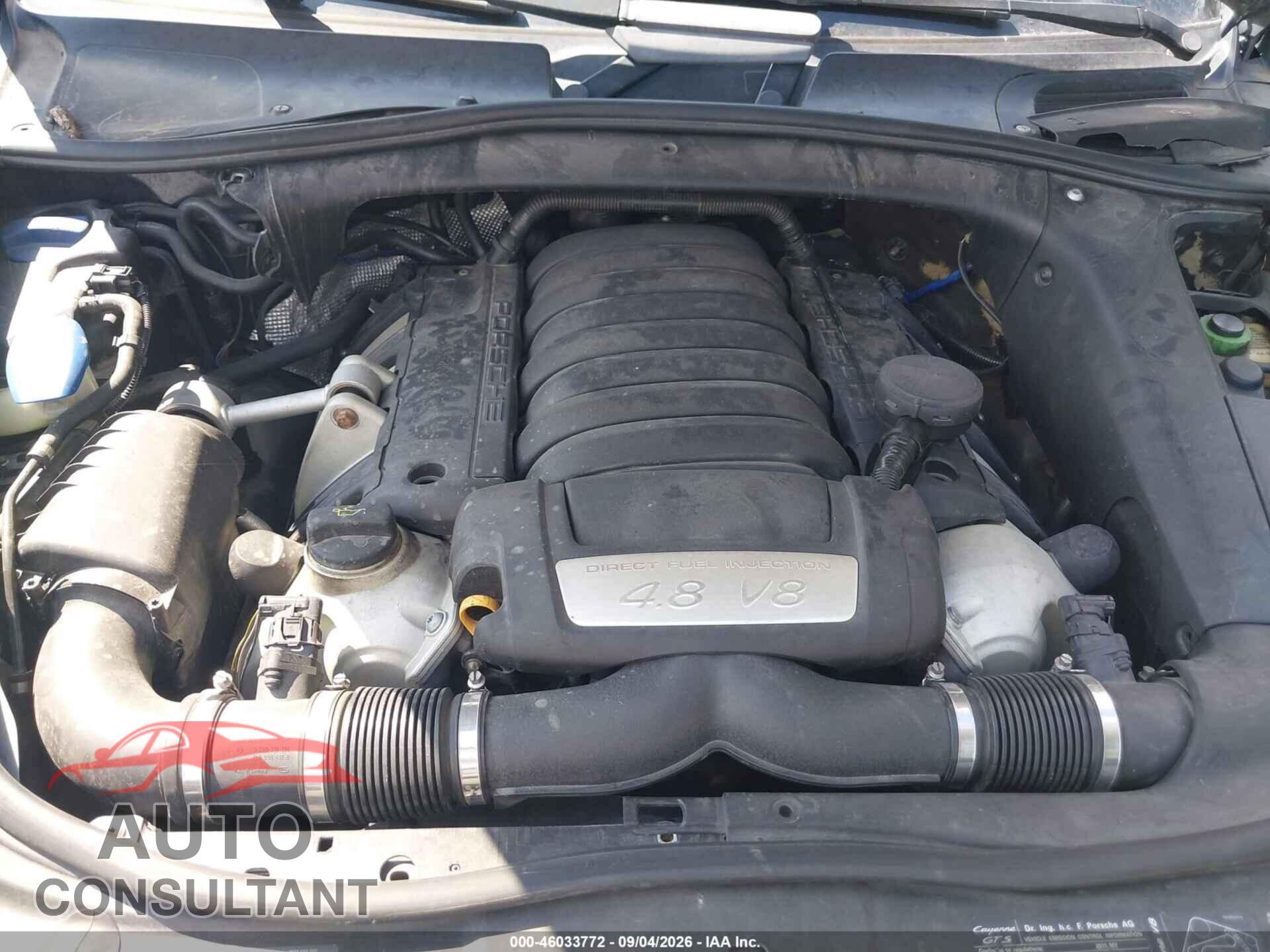 PORSCHE CAYENNE 2010 - WP1AD2AP1ALA61551