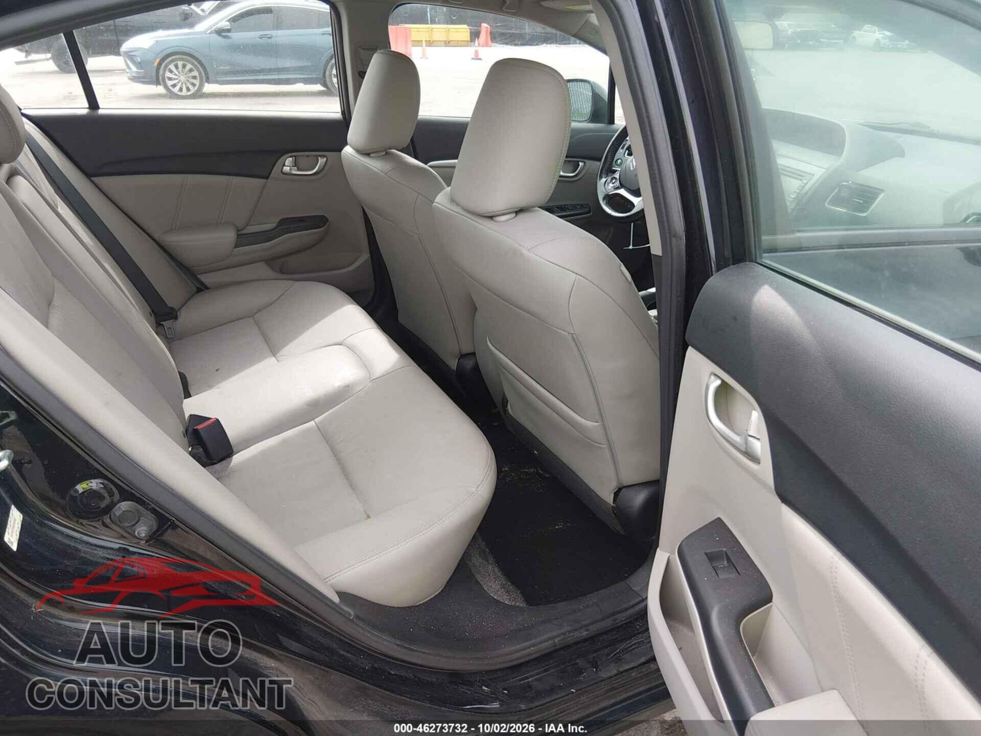 HONDA CIVIC 2013 - 19XFB2F94DE092667