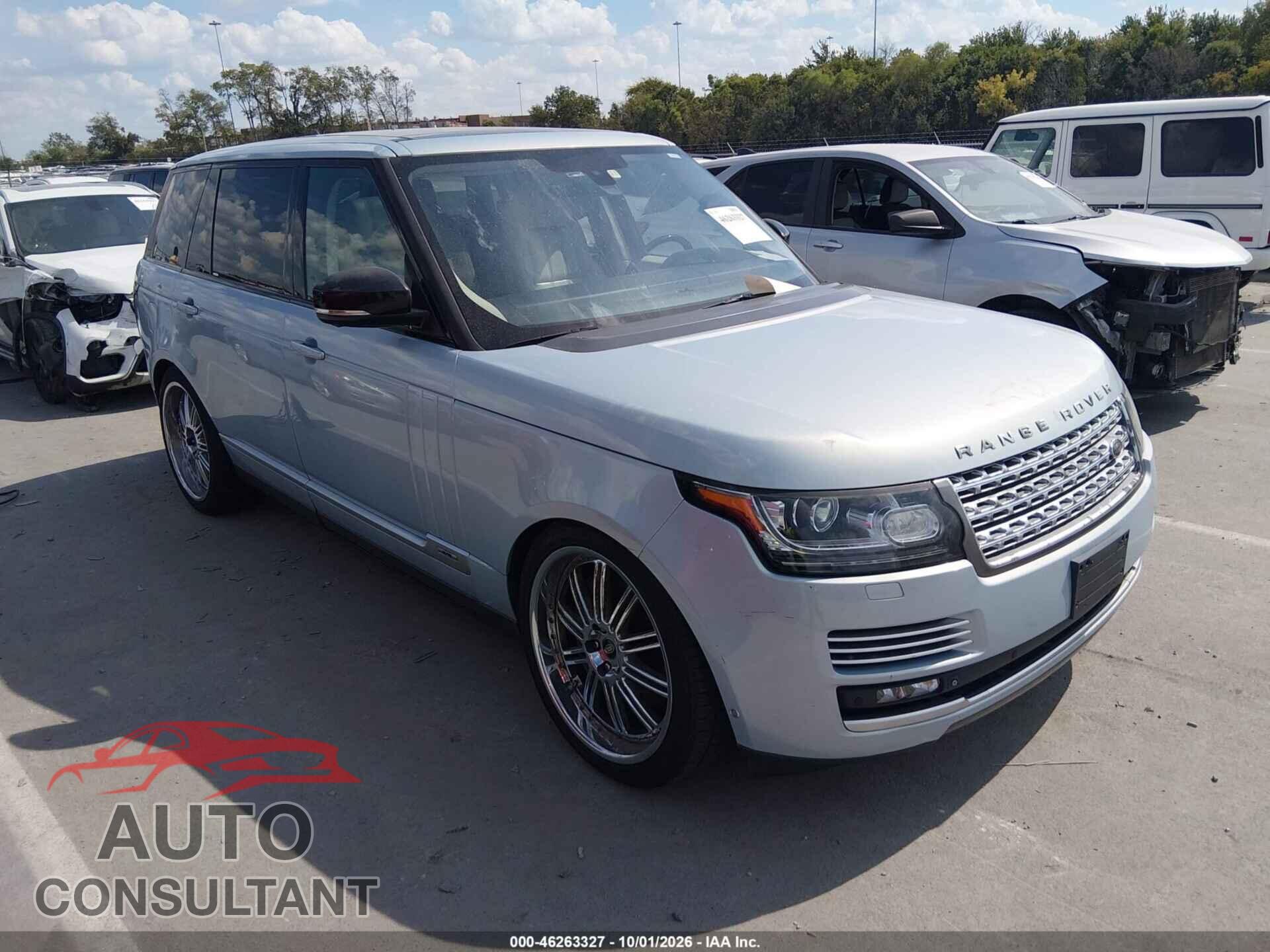 LAND ROVER RANGE ROVER 2015 - SALGV3TF8FA213629