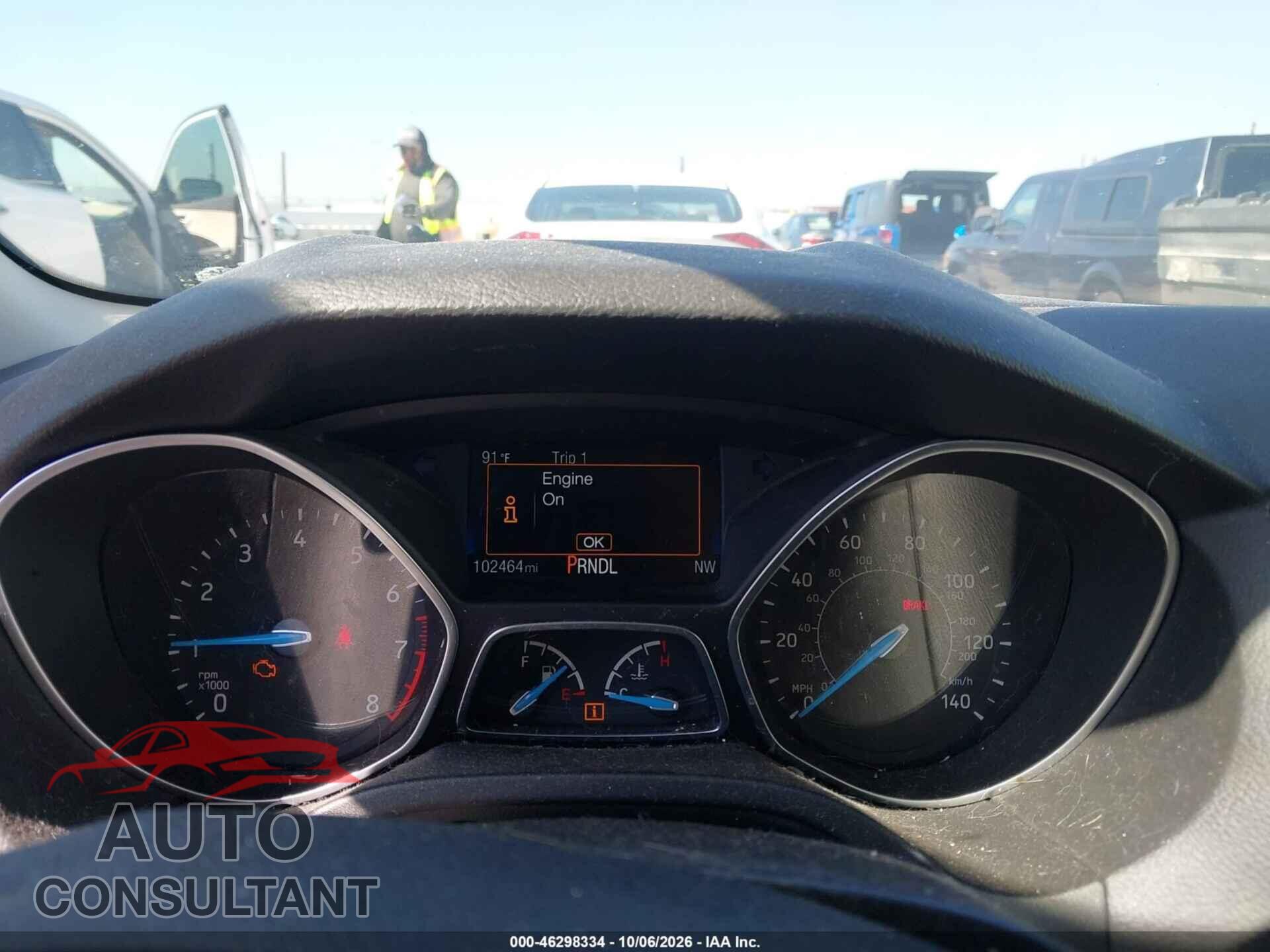 FORD FOCUS 2017 - 1FADP3F20HL304341