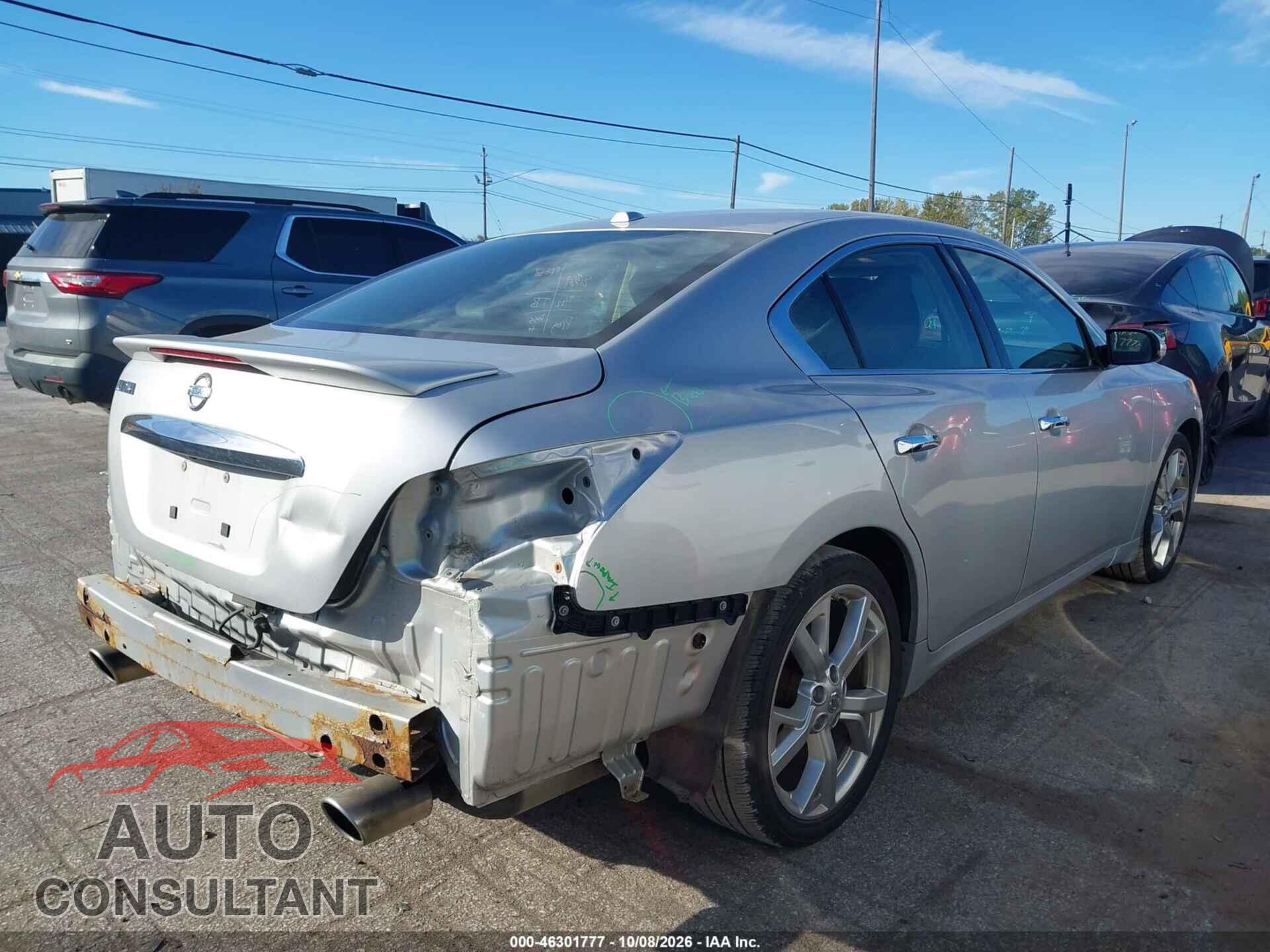 NISSAN MAXIMA 2012 - 1N4AA5AP1CC830943