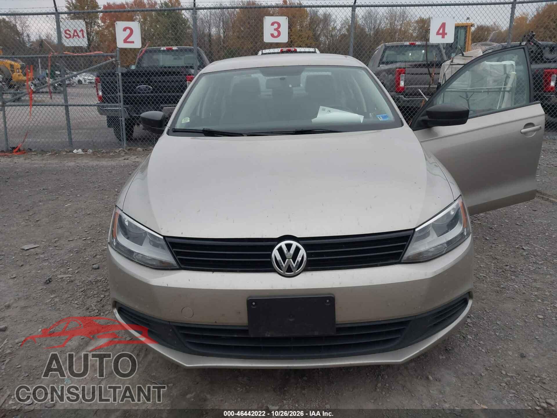 VOLKSWAGEN JETTA 2013 - 3VW1K7AJ2DM200134