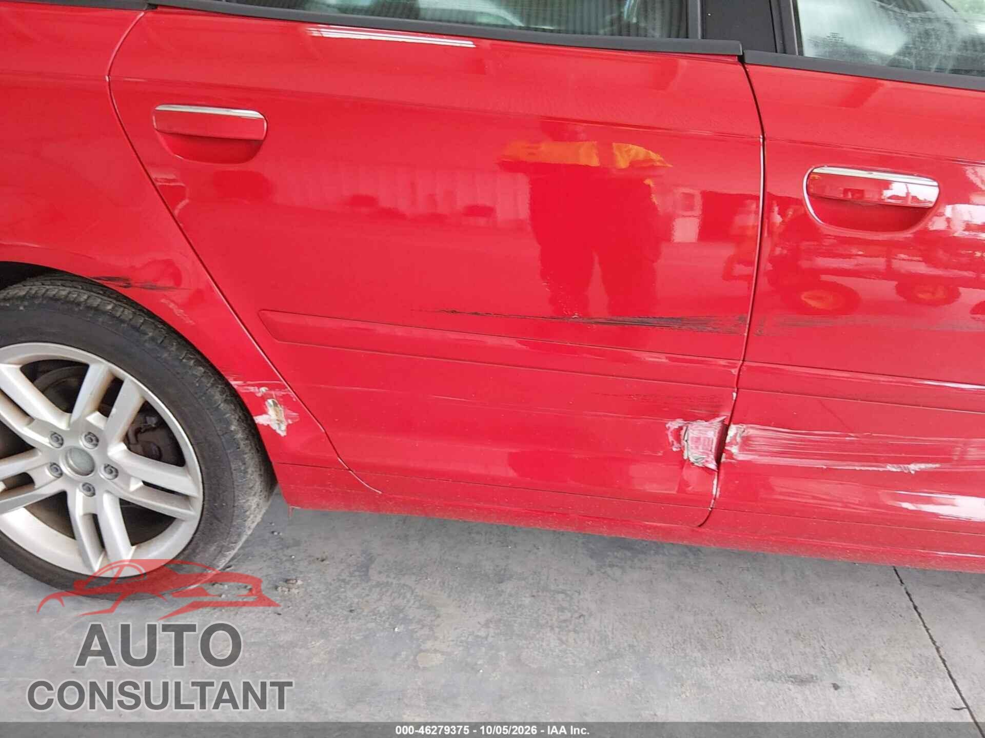 AUDI A3 2012 - WAUBEAFM6CA158252
