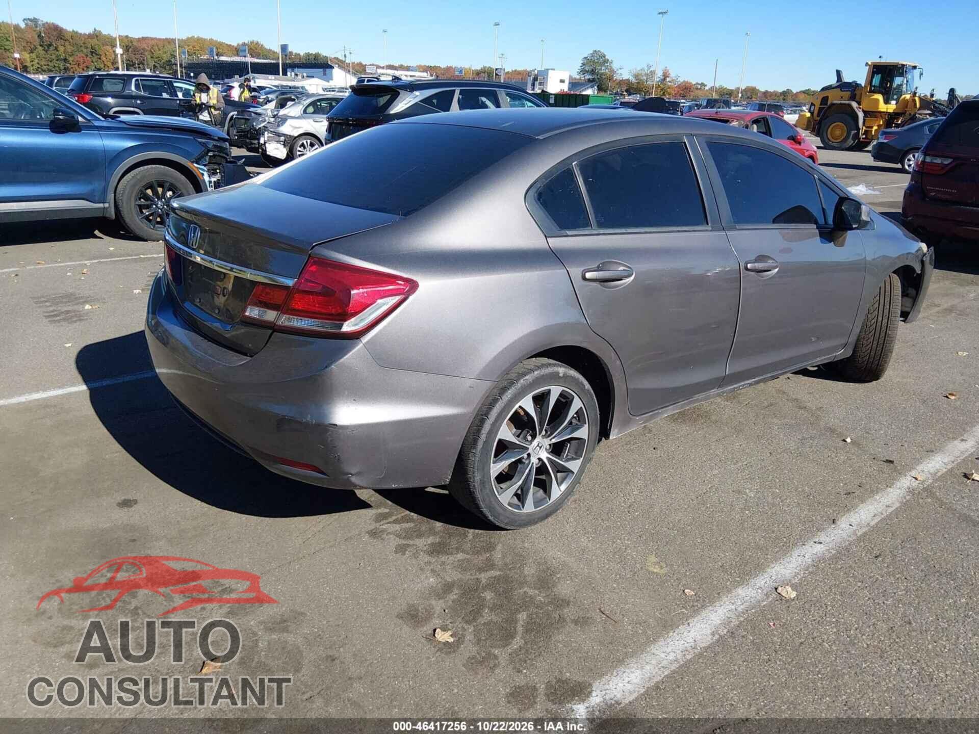 HONDA CIVIC 2013 - 19XFB2F94DE249064