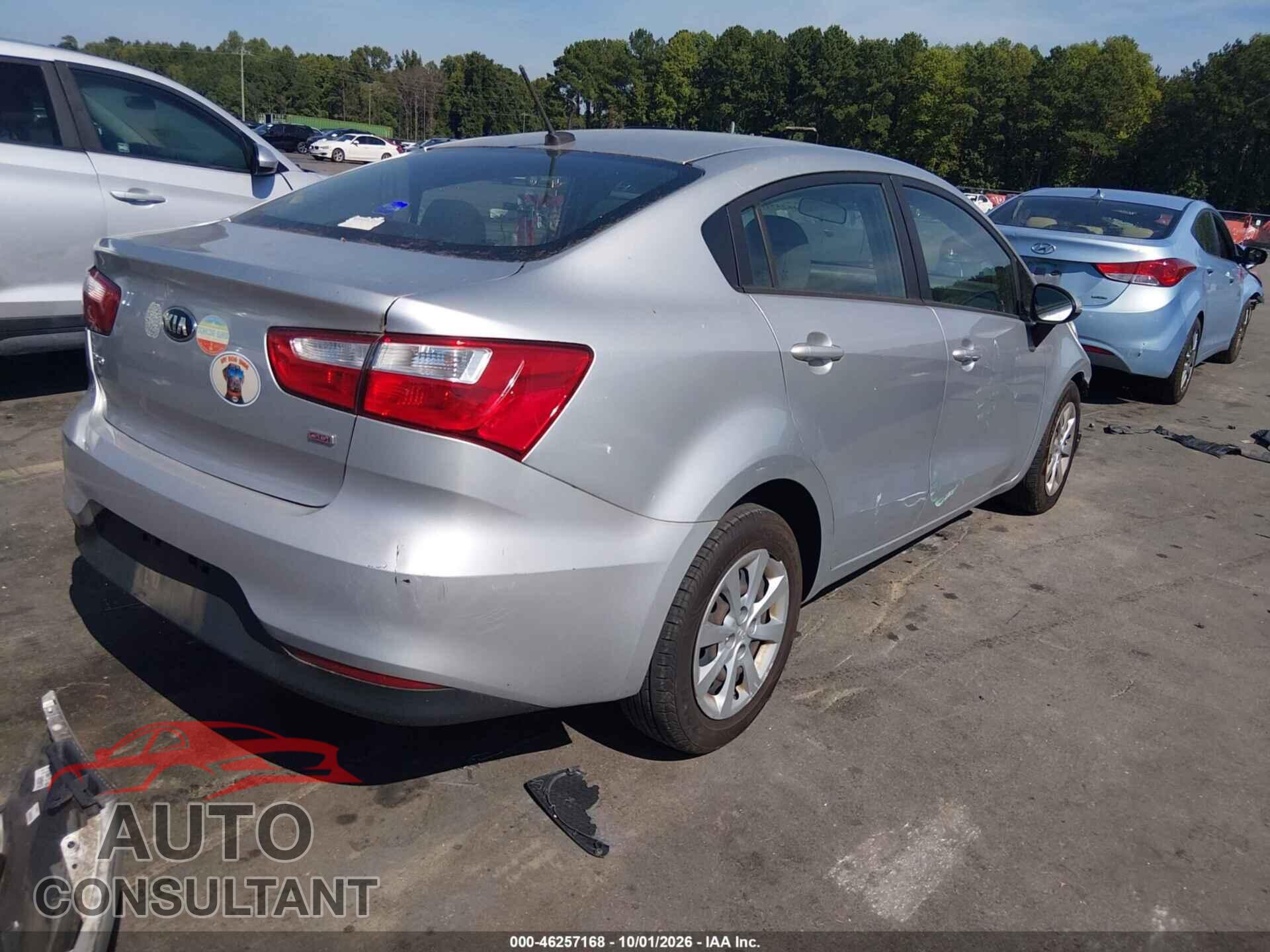 KIA RIO 2017 - KNADM4A37H6118008