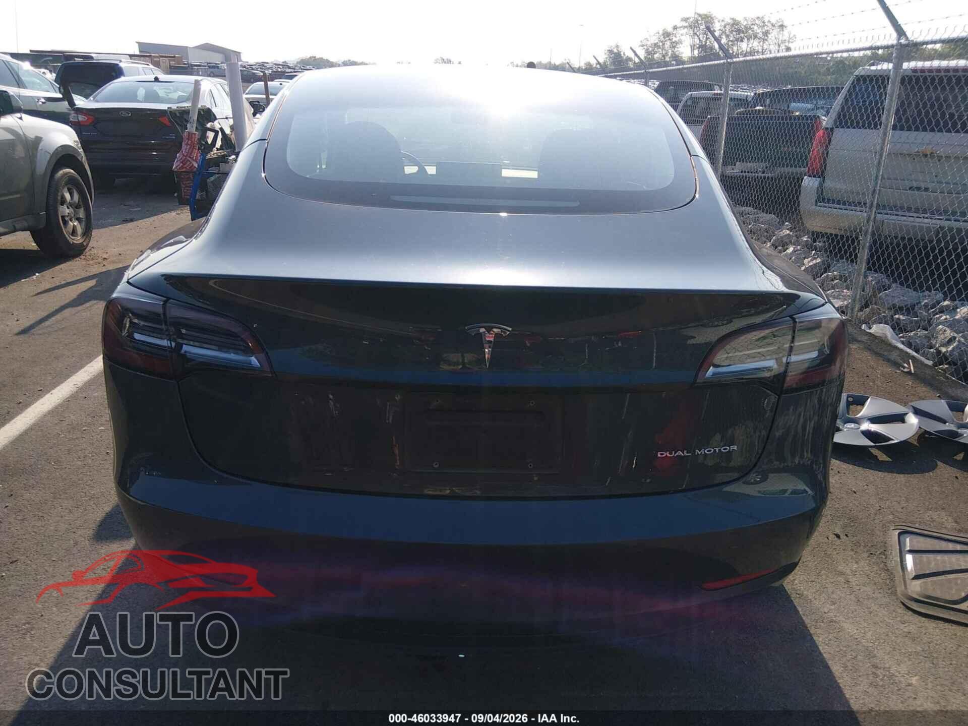 TESLA MODEL 3 2022 - 5YJ3E1EB2NF181352
