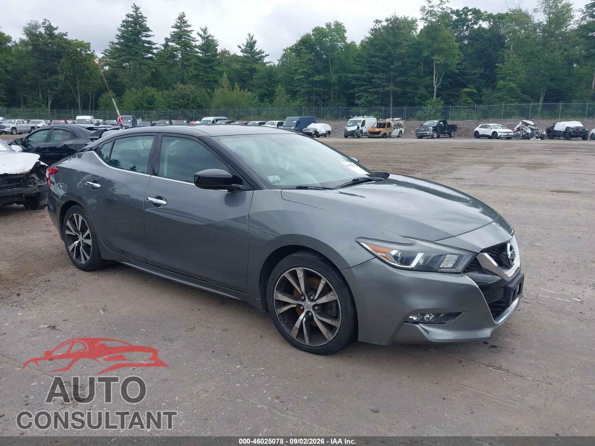NISSAN MAXIMA 2017 - 1N4AA6AP1HC456203