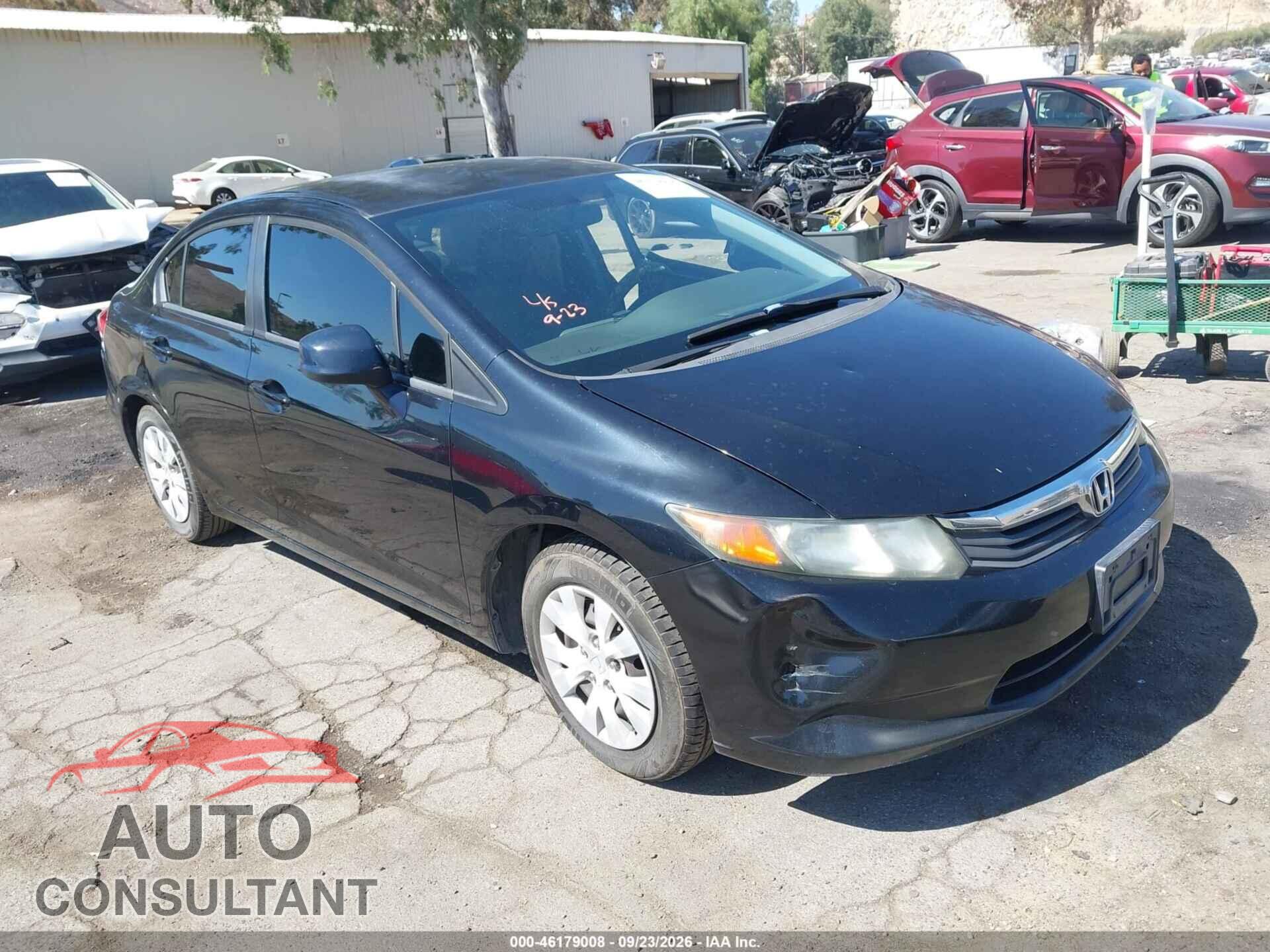 HONDA CIVIC 2012 - 2HGFB2F59CH311656
