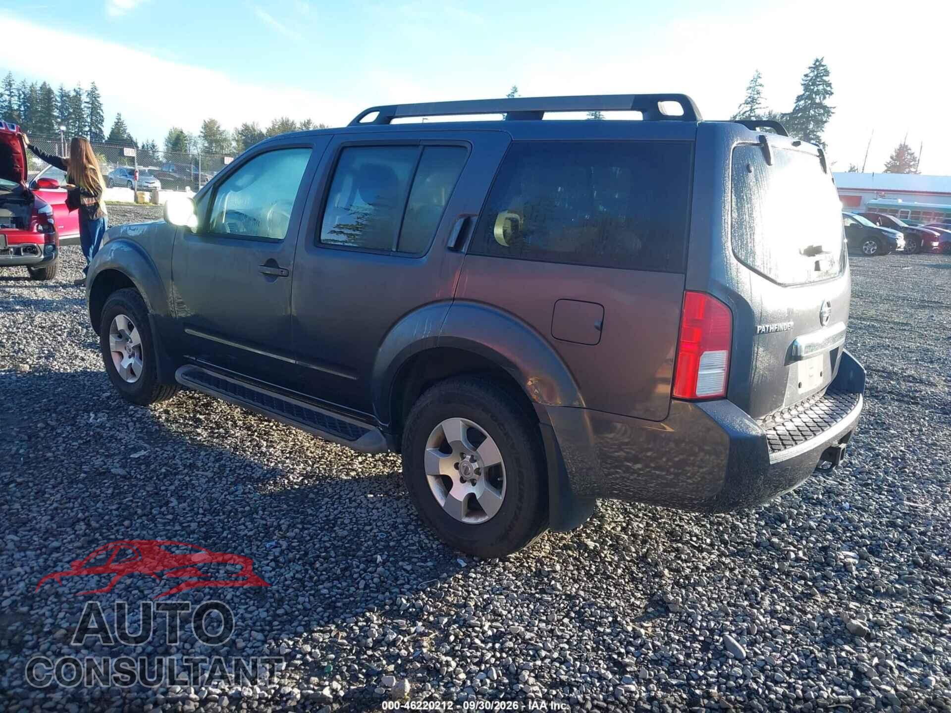 NISSAN PATHFINDER 2012 - 5N1AR1NB1CC631509
