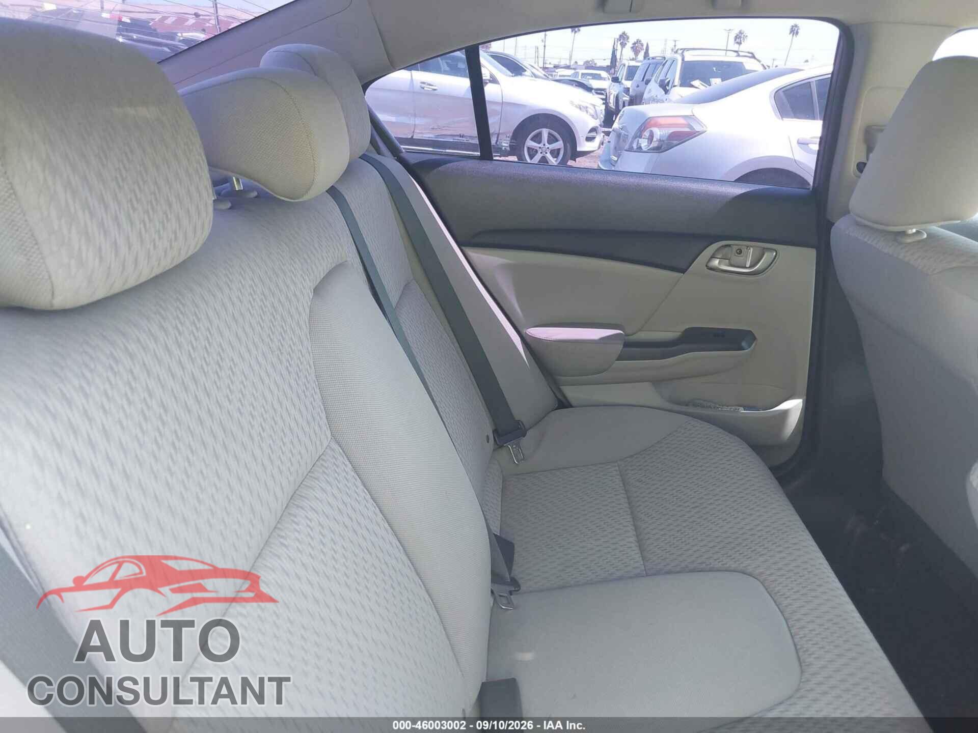 HONDA CIVIC 2014 - 19XFB2F54EE210683