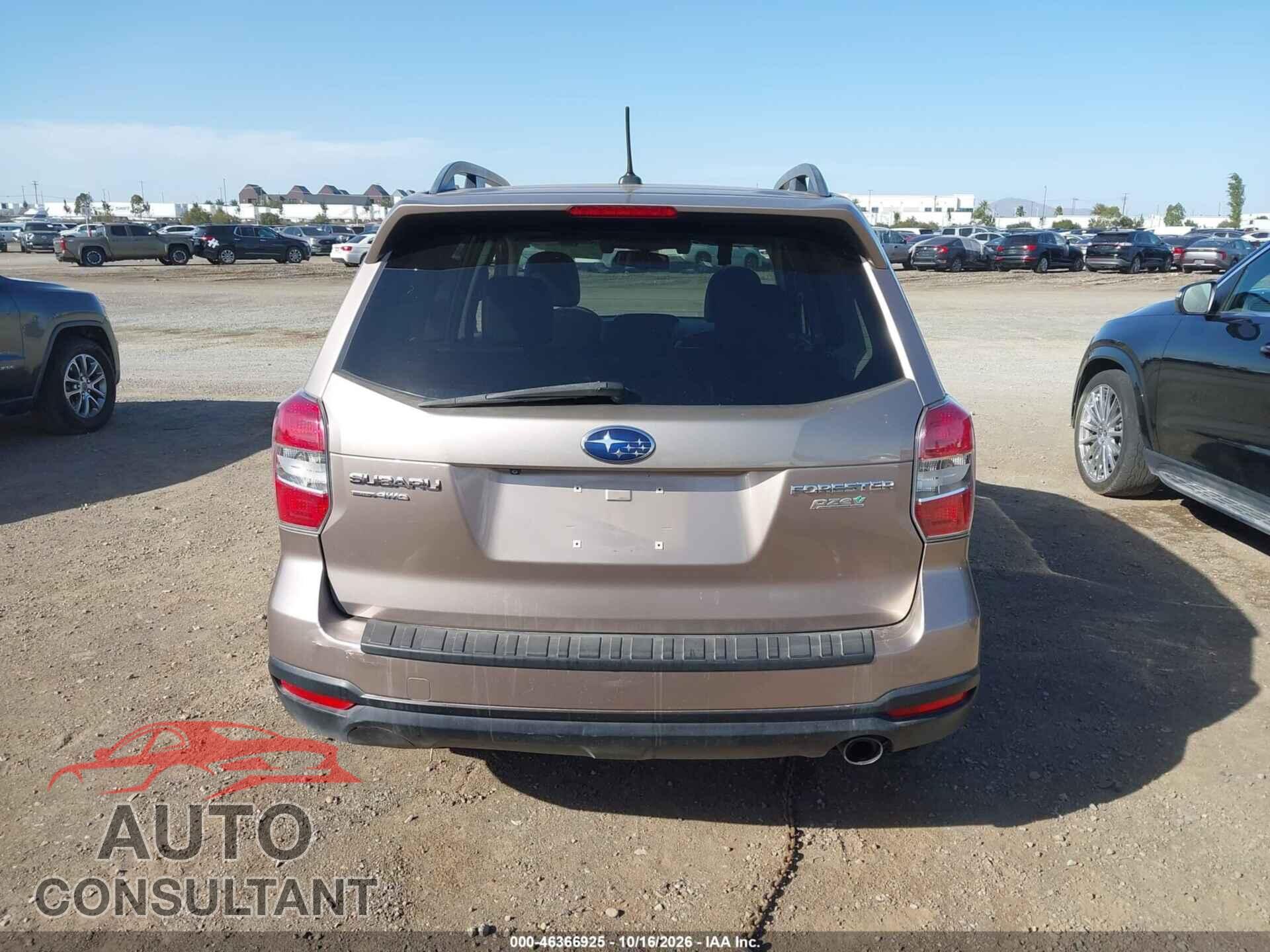 SUBARU FORESTER 2015 - JF2SJARC1FH450678