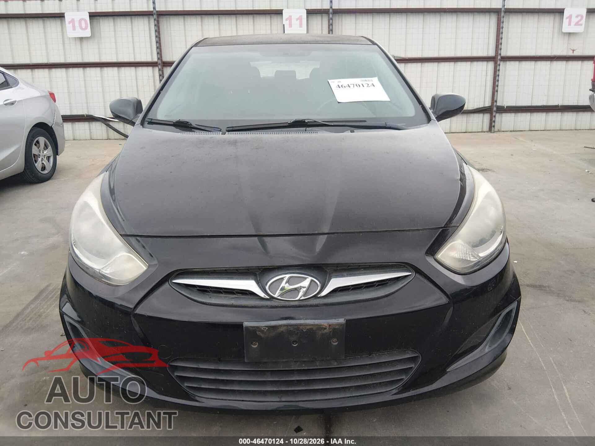 HYUNDAI ACCENT 2013 - KMHCT5AE2DU130285