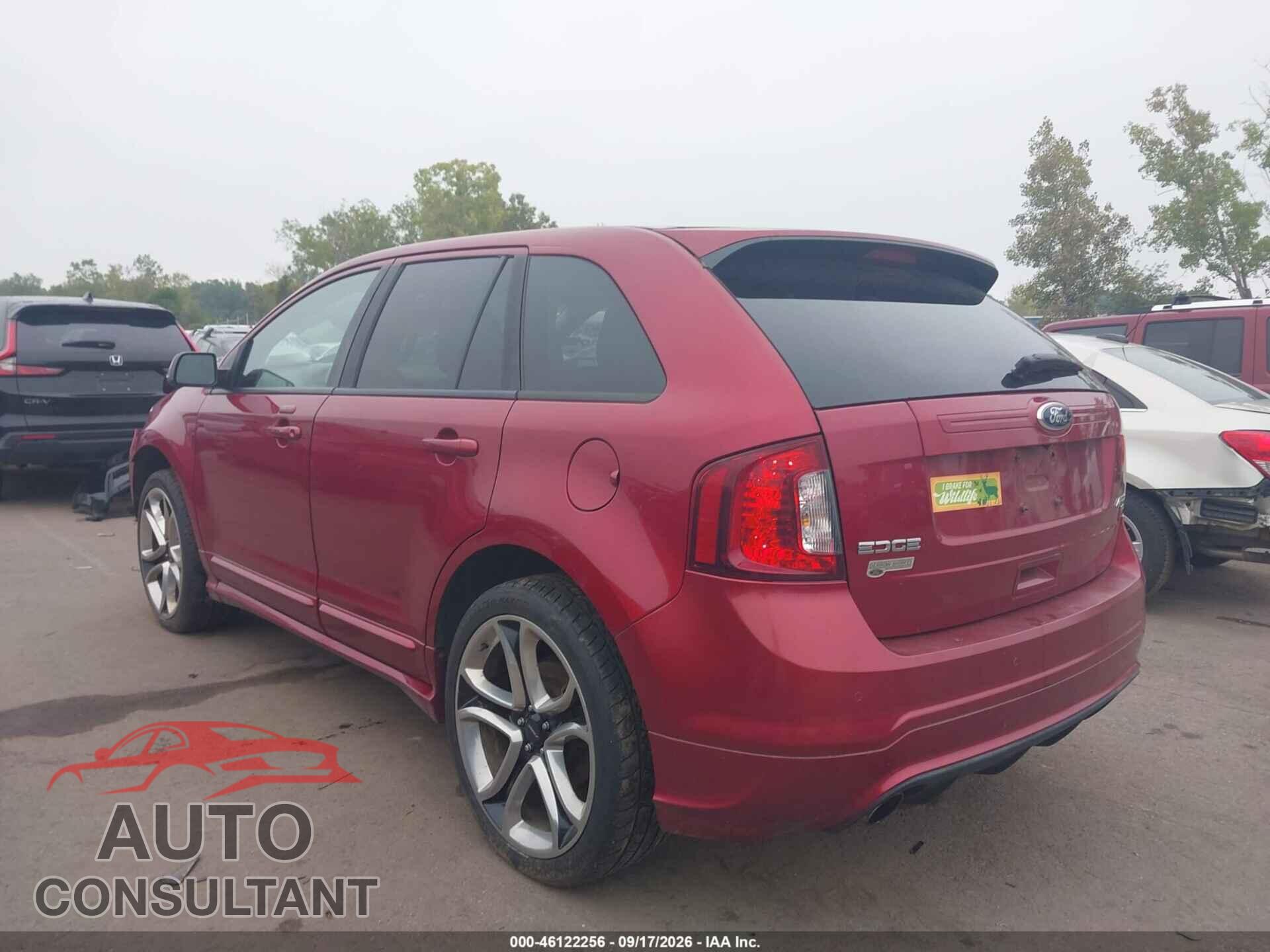 FORD EDGE 2013 - 2FMDK4AK7DBB53462