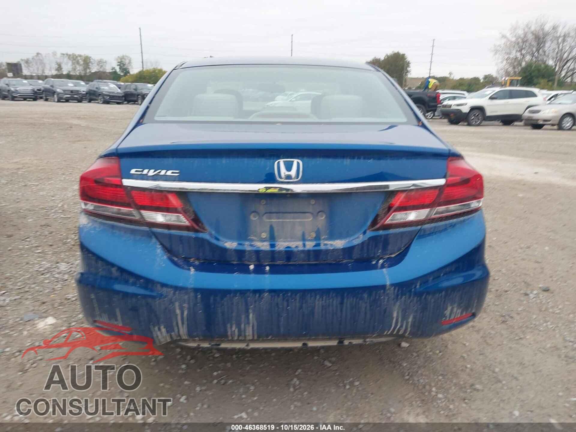 HONDA CIVIC 2014 - 19XFB2F85EE008719