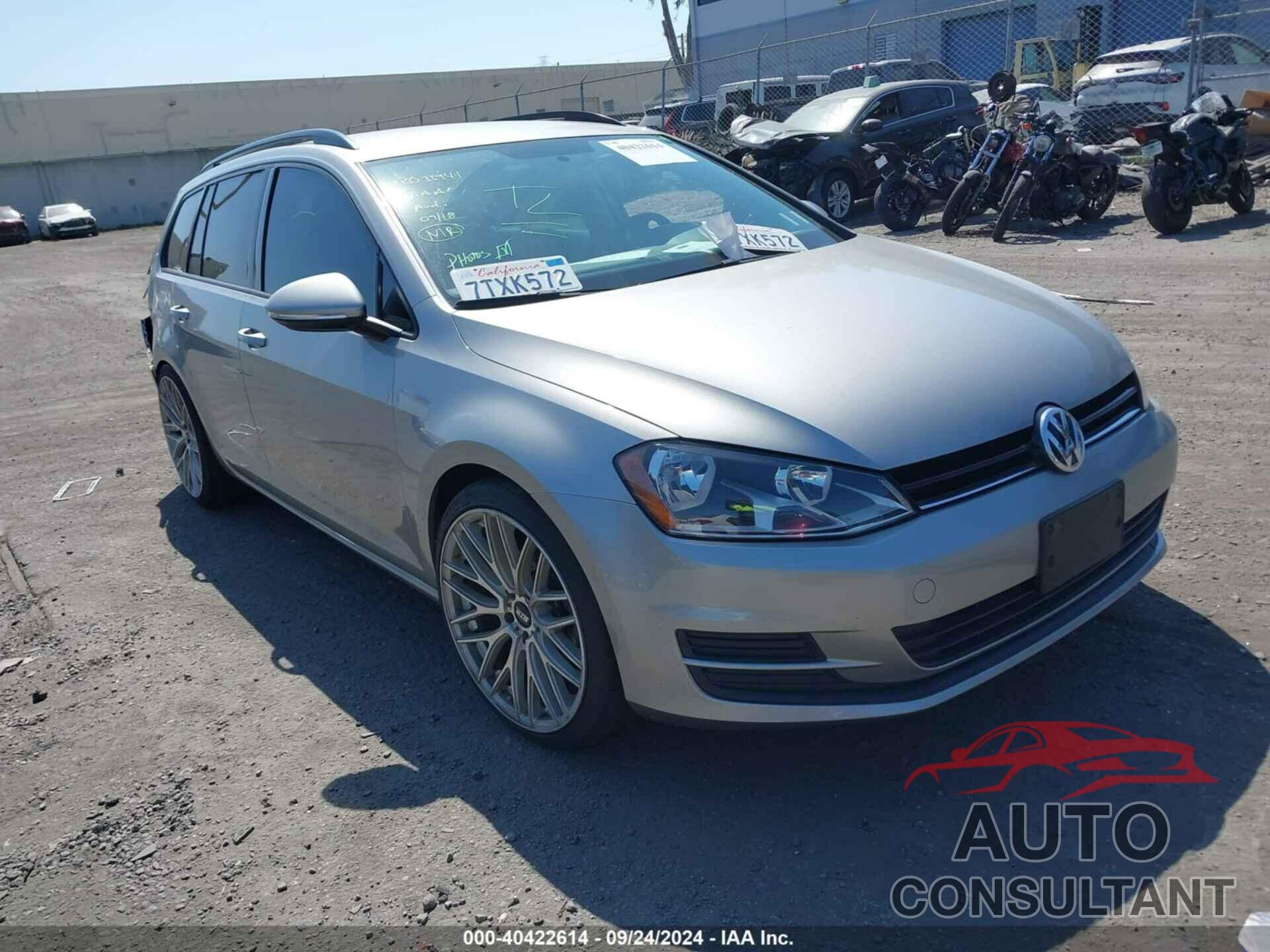 VOLKSWAGEN GOLF SPORTWAGEN 2016 - 3VWC17AU0GM518151