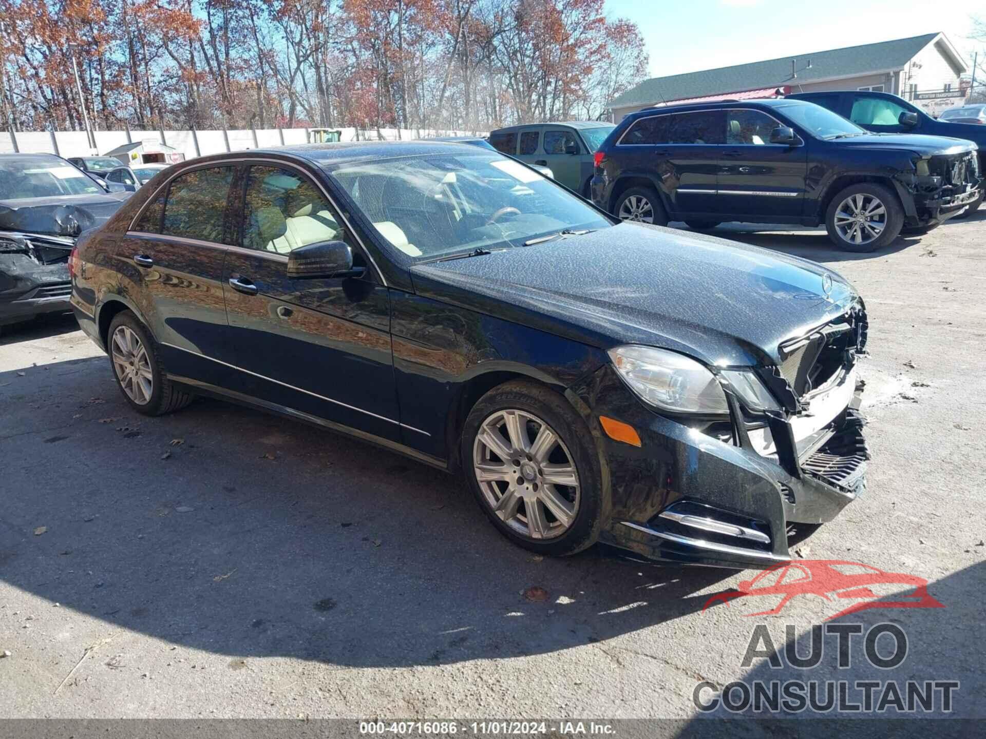 MERCEDES-BENZ E 350 2013 - WDDHF8JB3DA760266