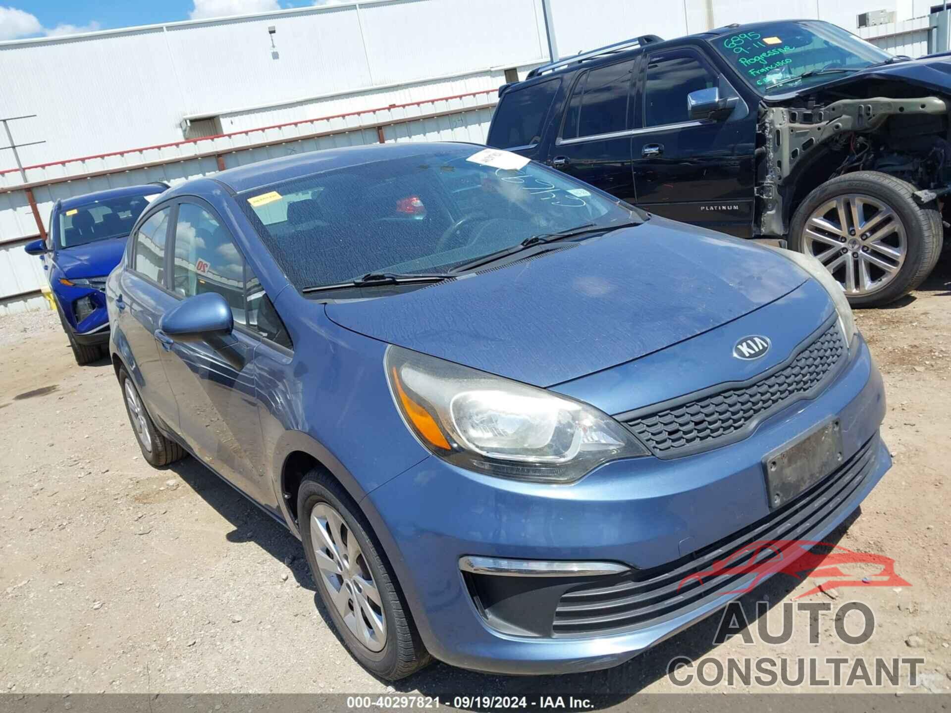 KIA RIO 2016 - KNADM4A33G6646921