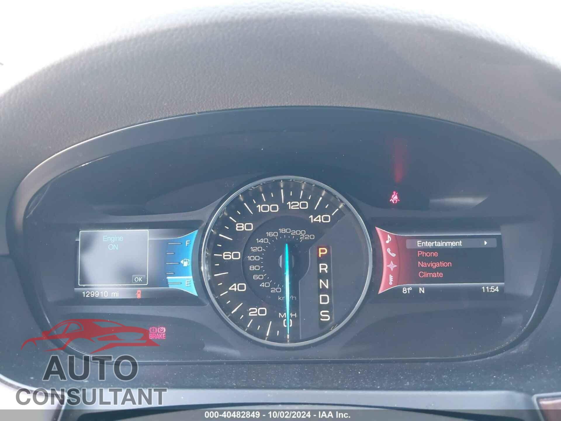 FORD EDGE 2013 - 2FMDK3KC1DBB00760