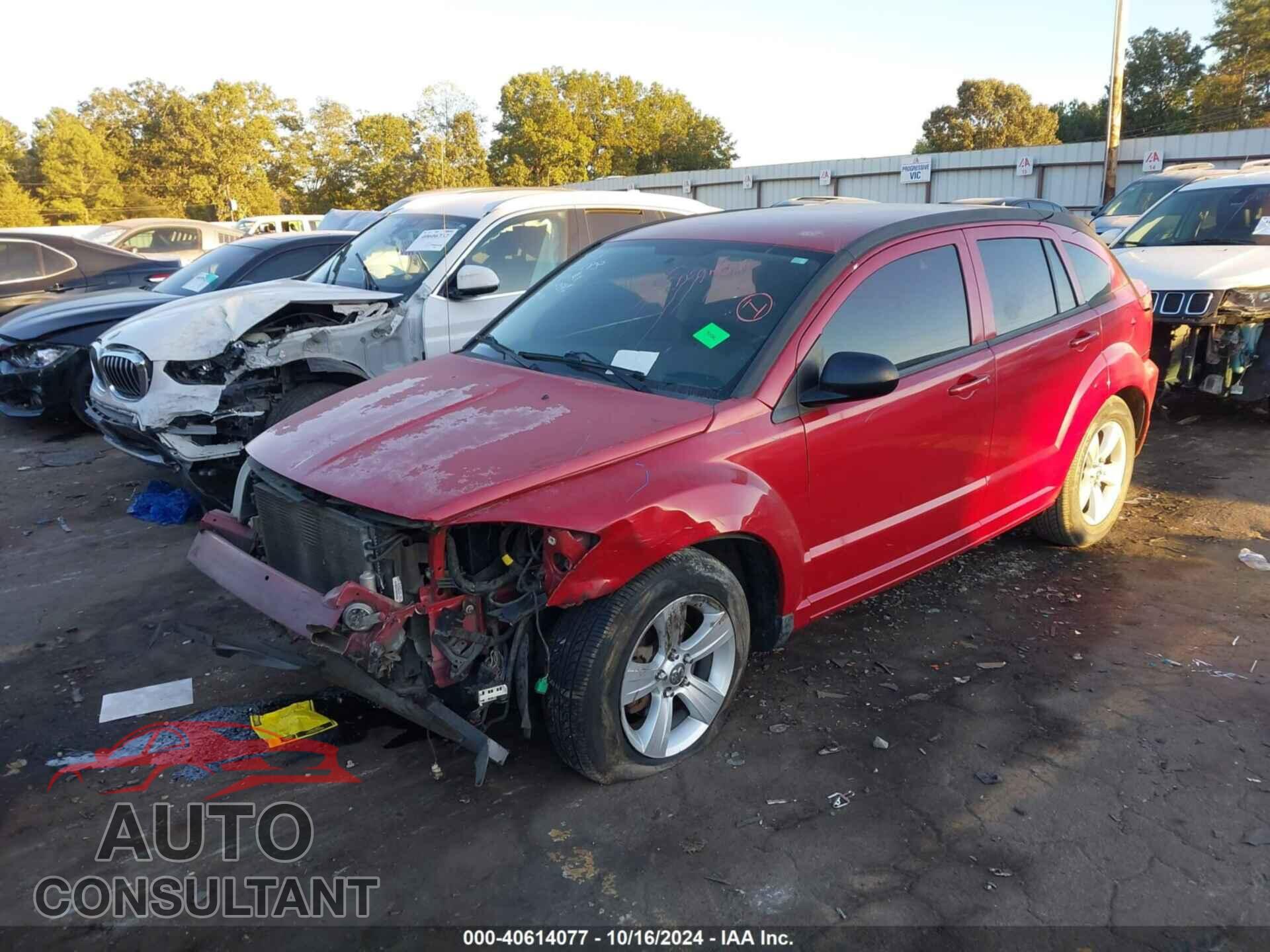DODGE CALIBER 2012 - 1C3CDWDA4CD534286