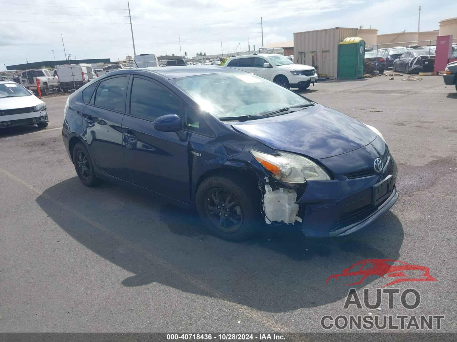 TOYOTA PRIUS 2015 - JTDKN3DU1F0437572