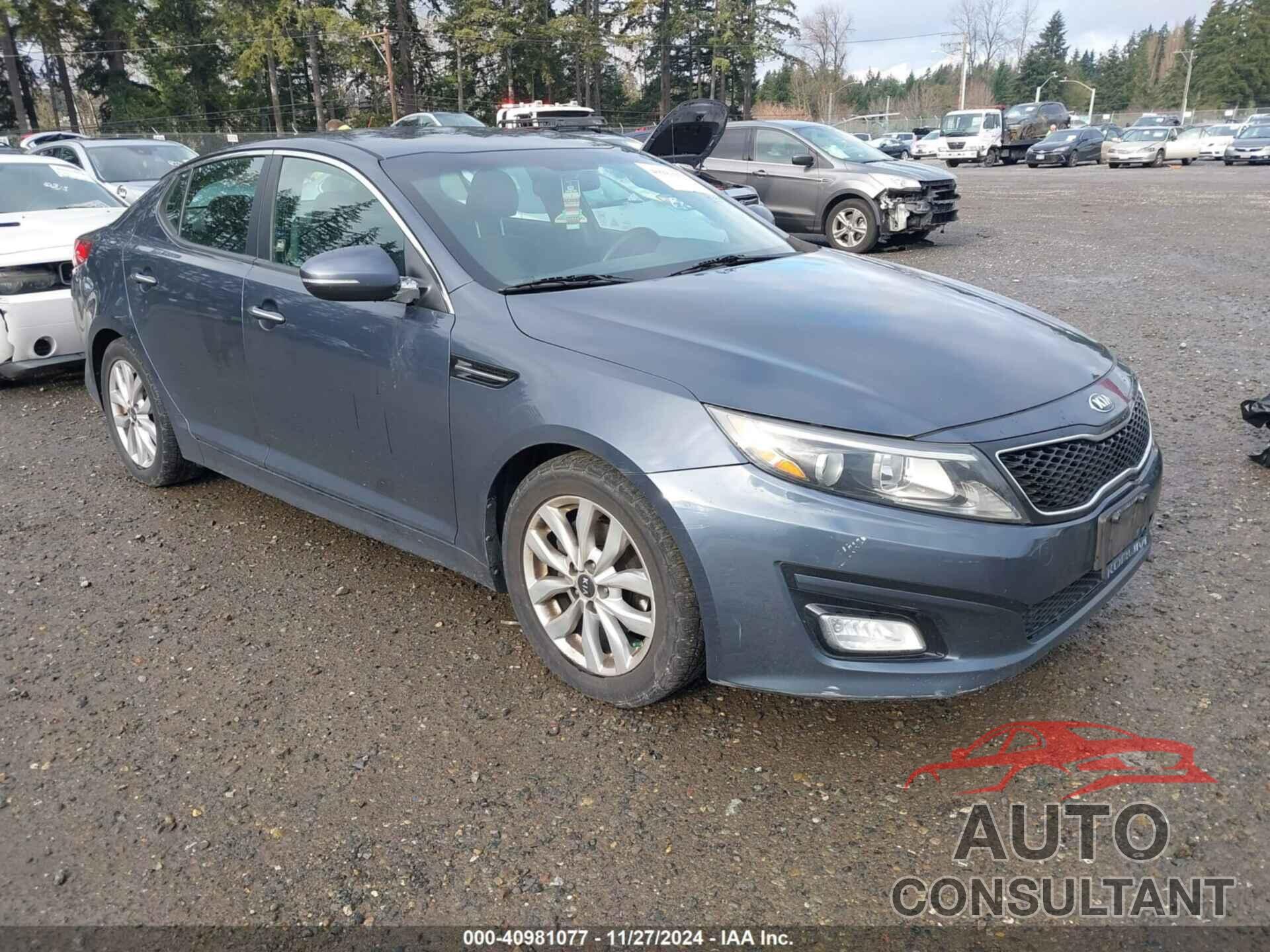 KIA OPTIMA 2015 - KNAGM4A74F5615486