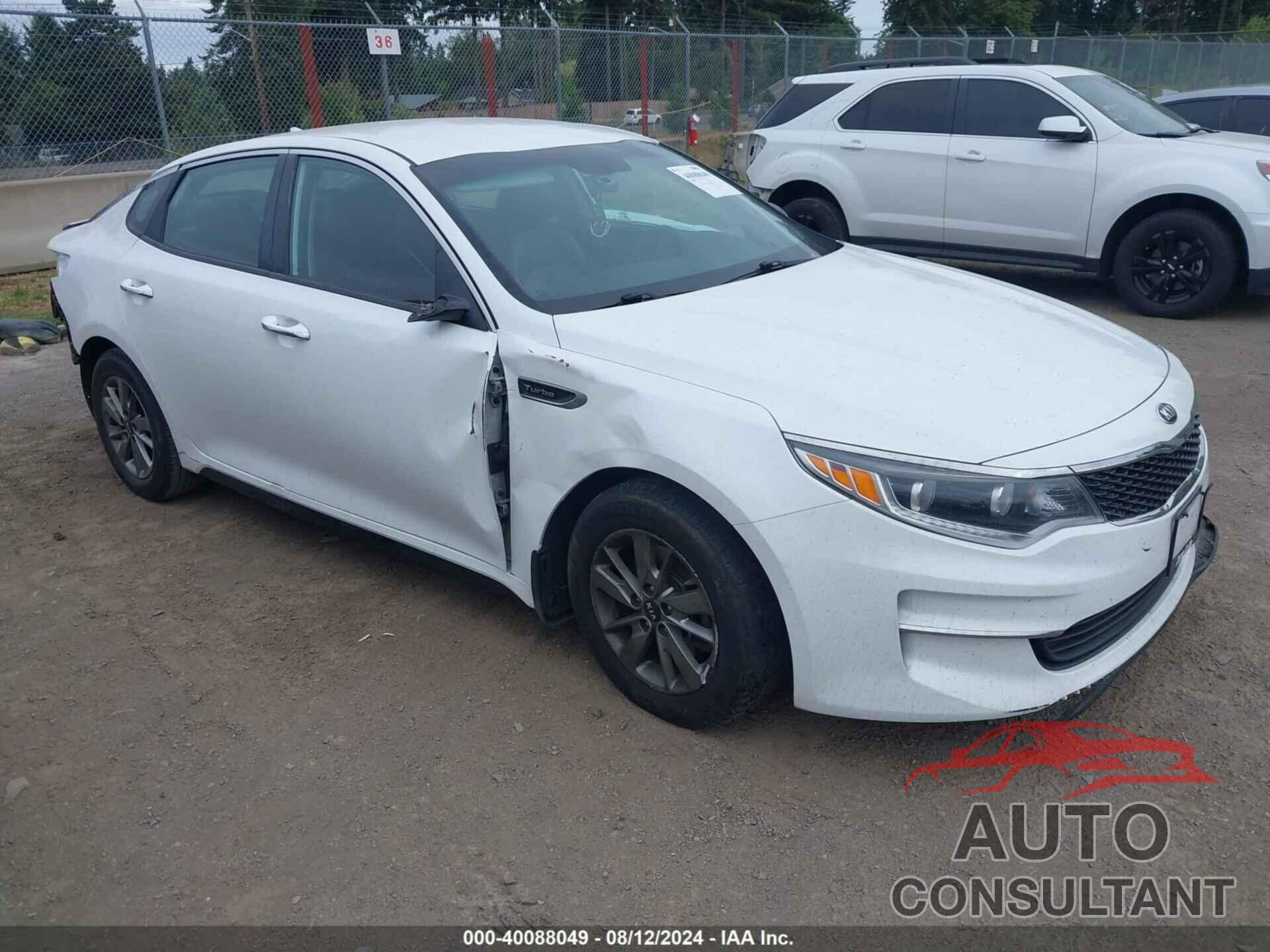 KIA OPTIMA 2017 - 5XXGT4L1XHG172743