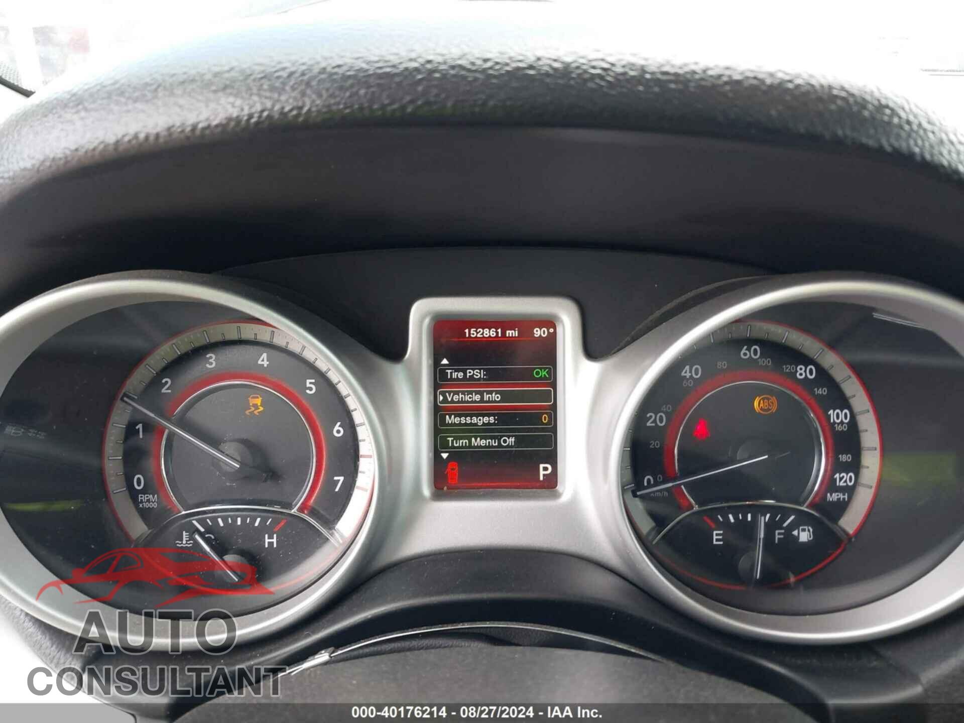 DODGE JOURNEY 2017 - 3C4PDCAB6HT521923