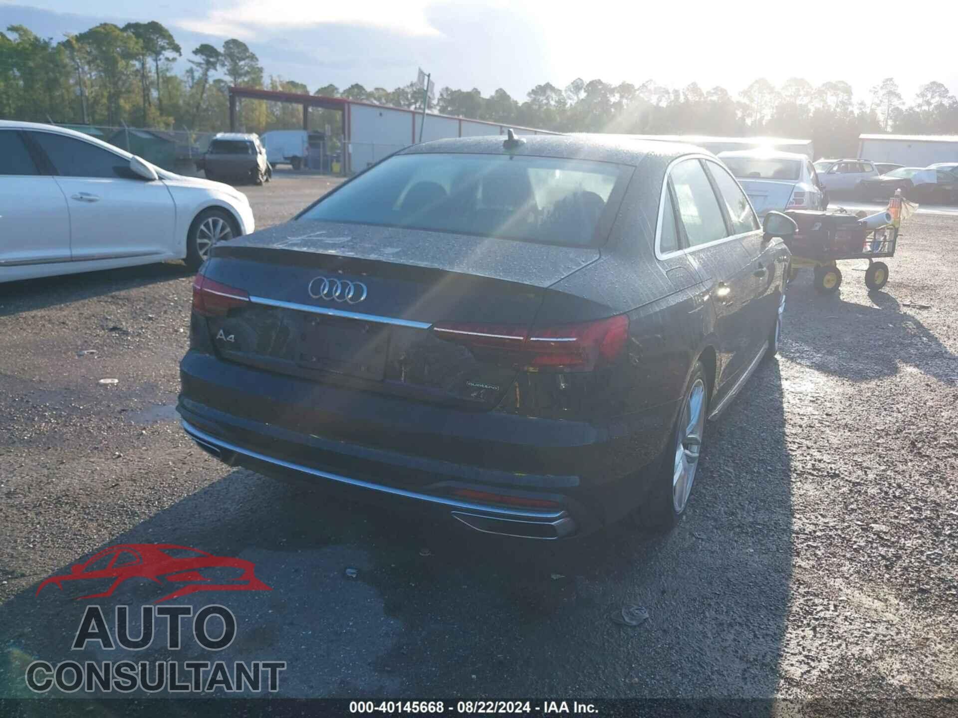 AUDI A4 2022 - WAUEAAF46NN015533