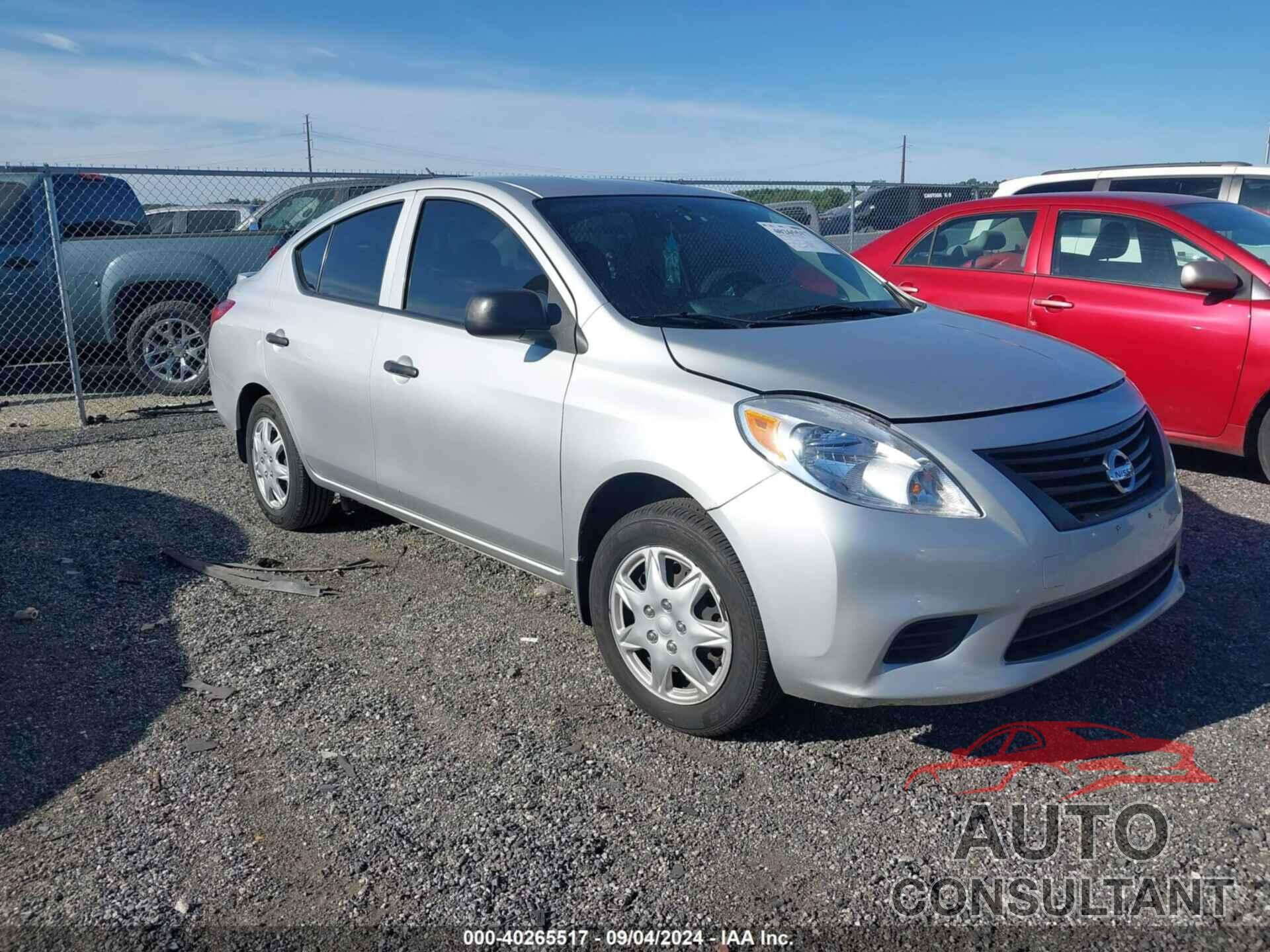 NISSAN VERSA 2014 - 3N1CN7AP7EL815330