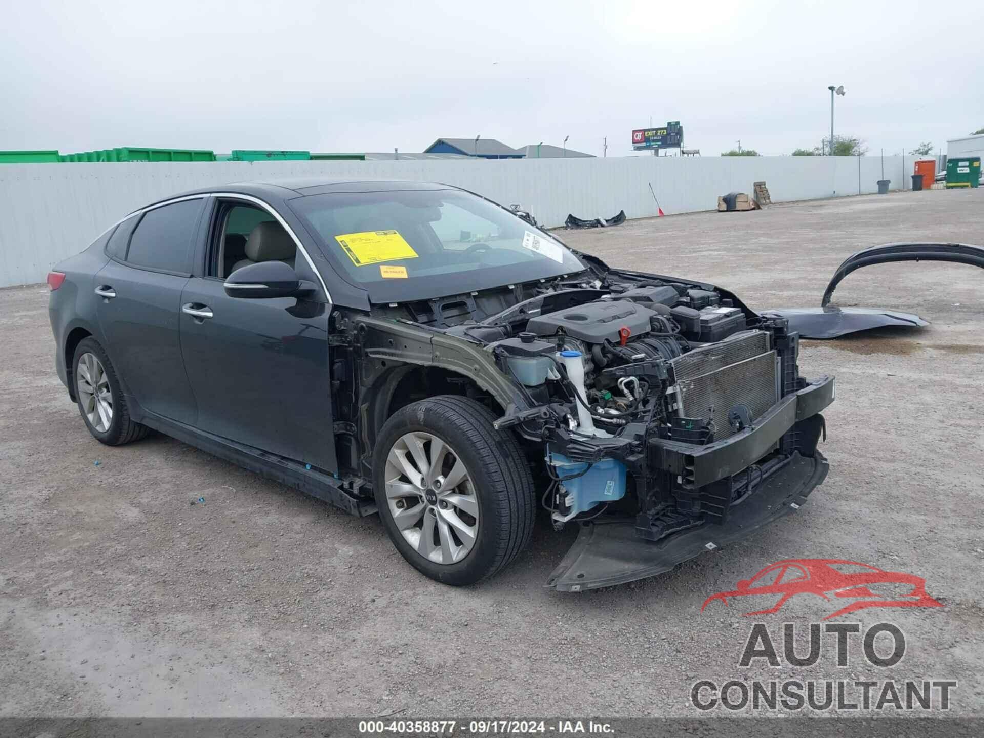 KIA OPTIMA 2017 - 5XXGU4L37HG136331