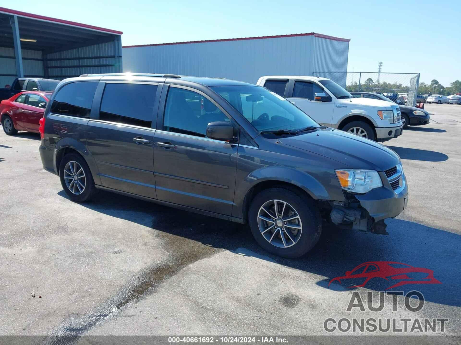 DODGE GRAND CARAVAN 2017 - 2C4RDGCG5HR800033