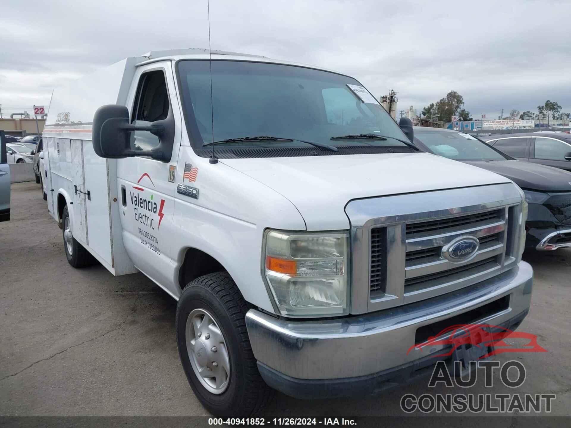 FORD E-350 CUTAWAY 2009 - 1FDSE35L19DA67075