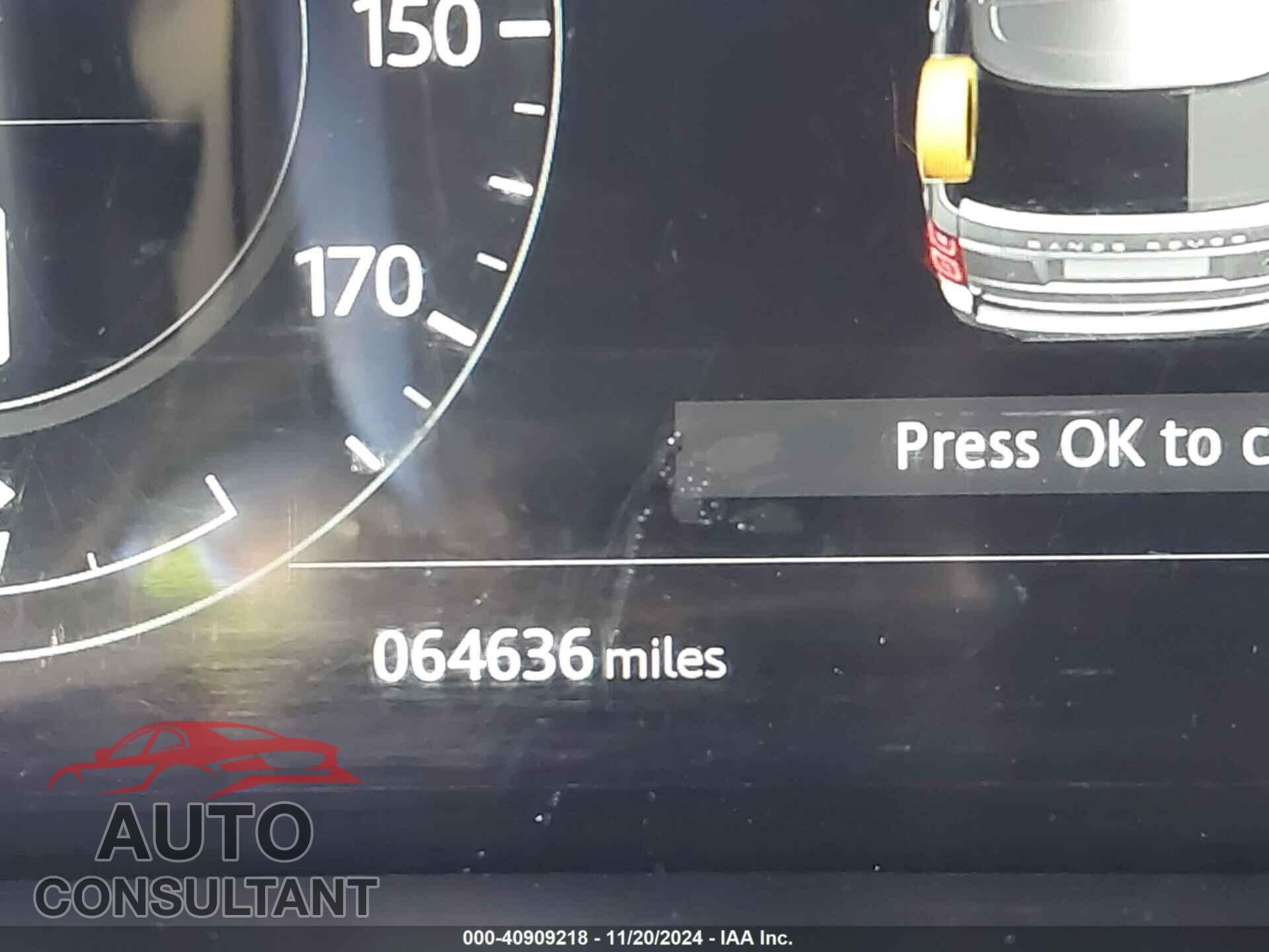 LAND ROVER RANGE ROVER 2018 - SALGS2REXJA389981