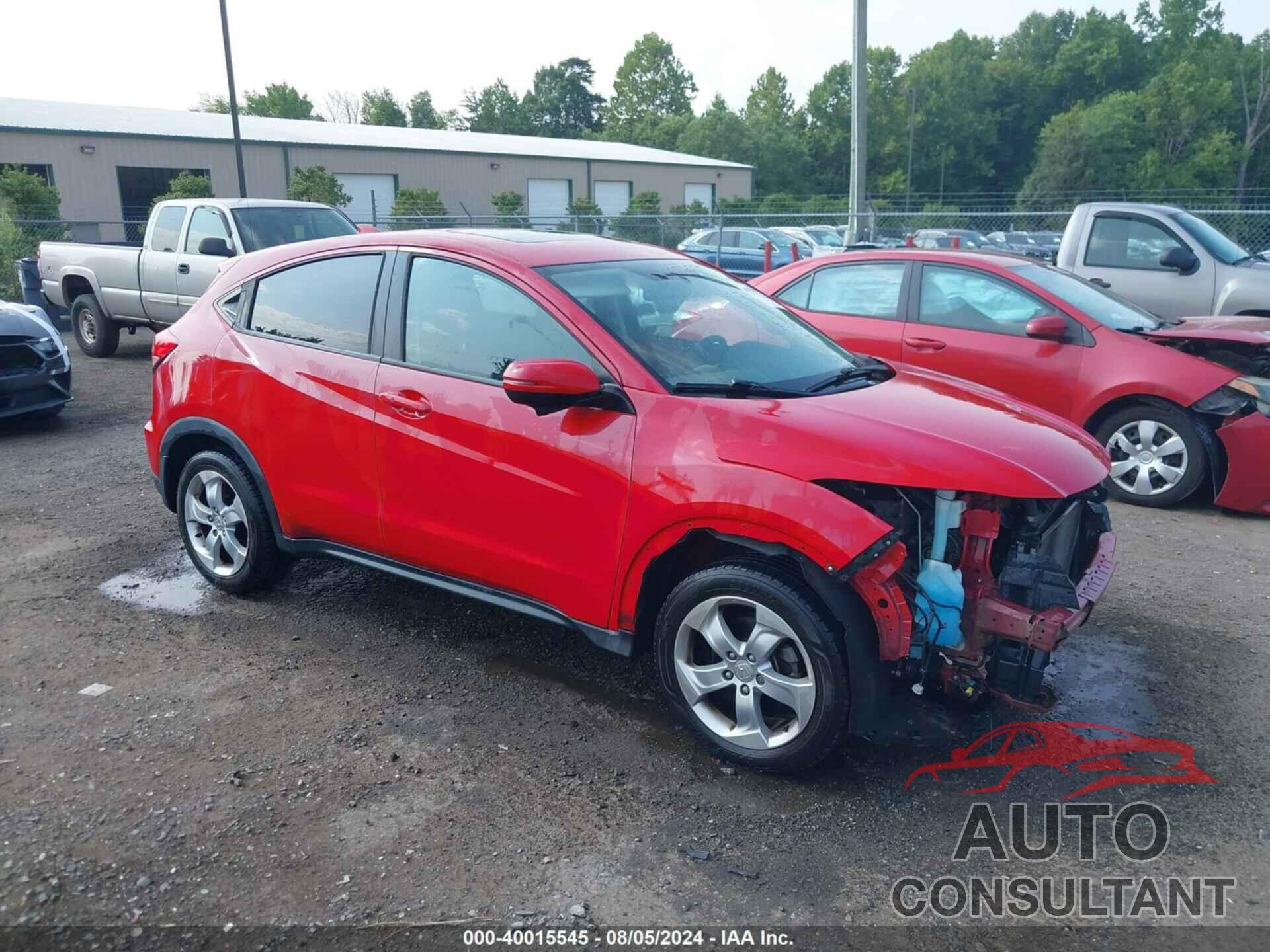 HONDA HR-V 2016 - 3CZRU6H52GM727947