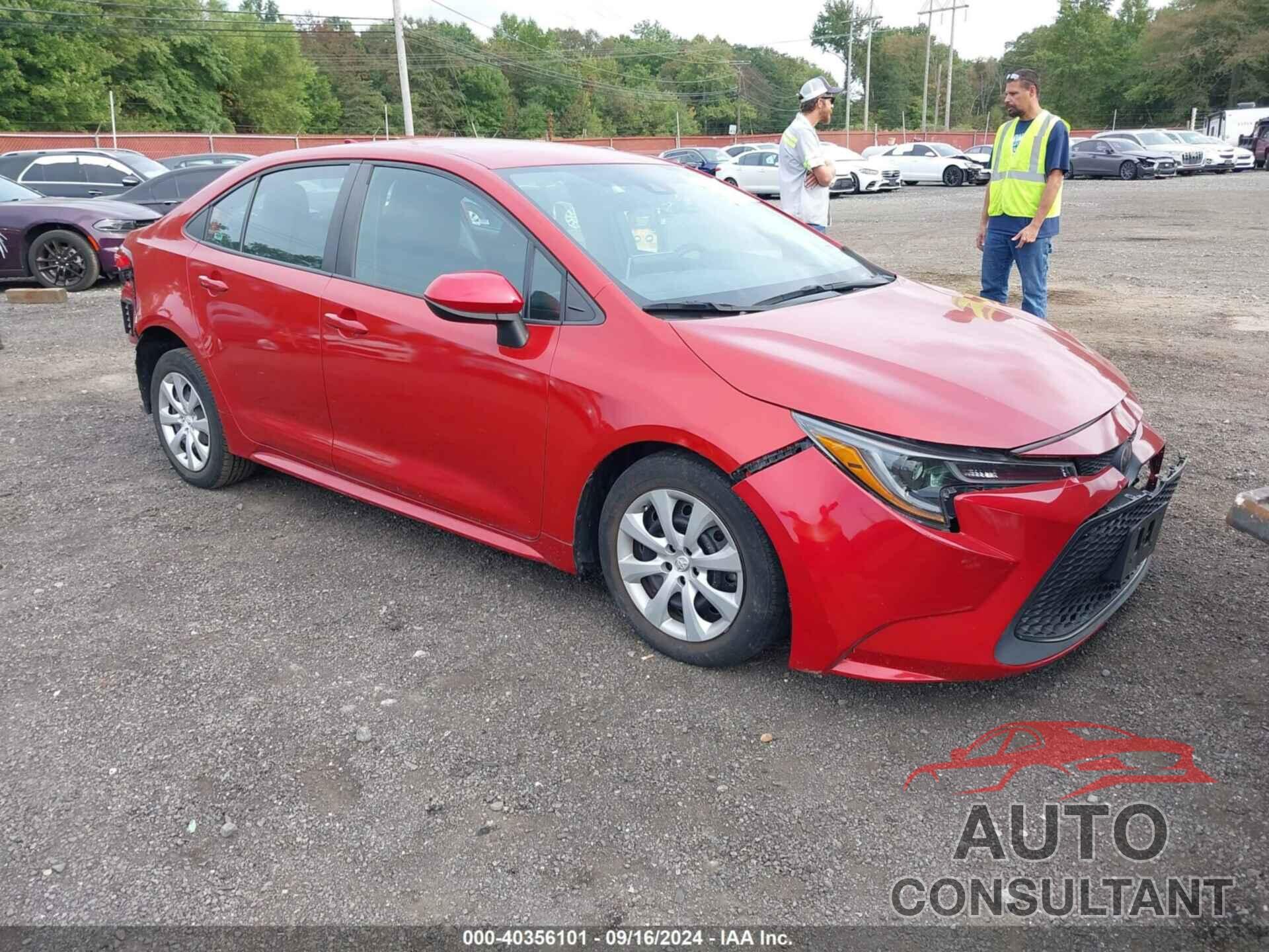 TOYOTA COROLLA 2020 - 5YFEPRAE7LP035743