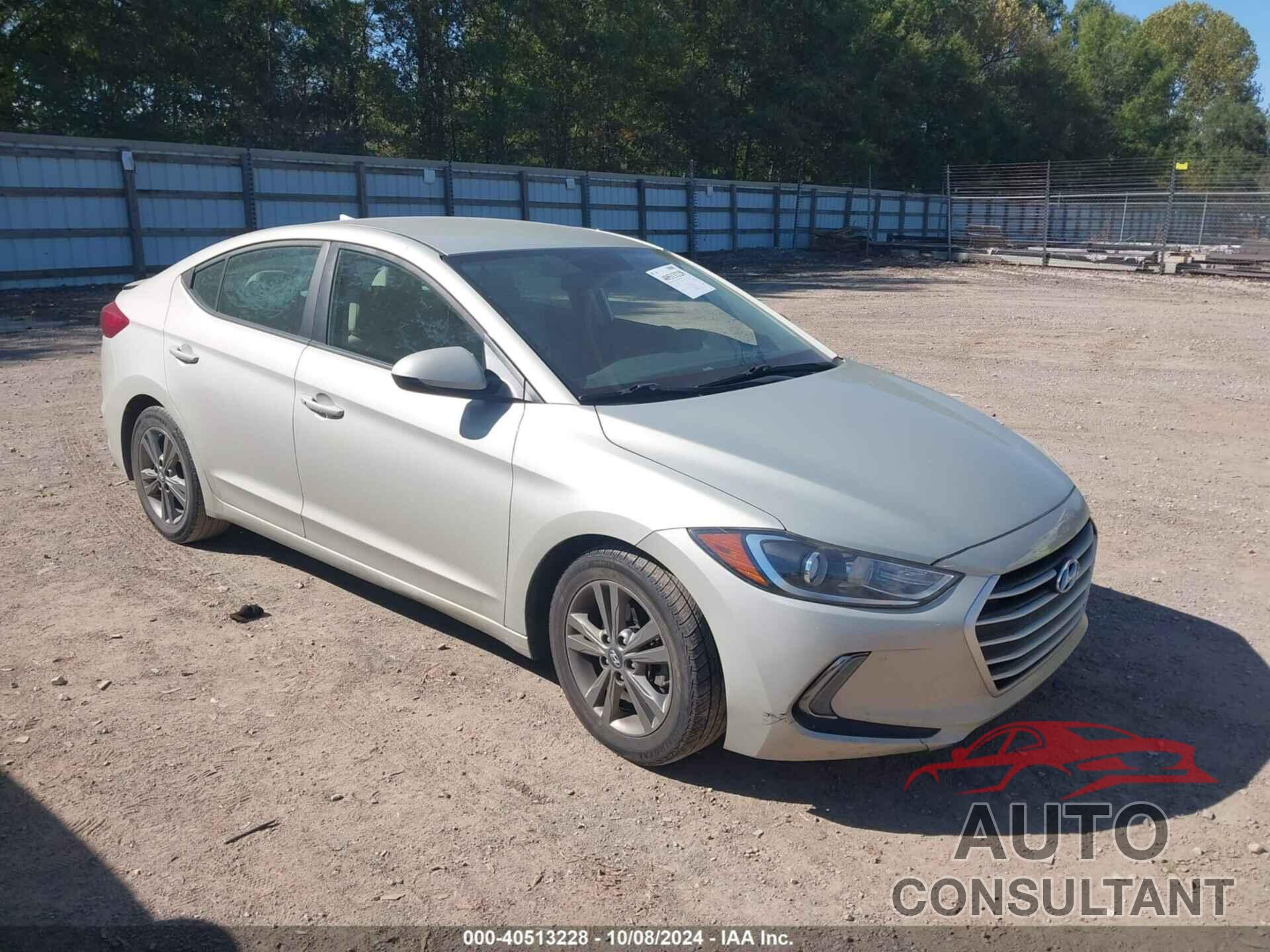 HYUNDAI ELANTRA 2017 - 5NPD84LF7HH025655