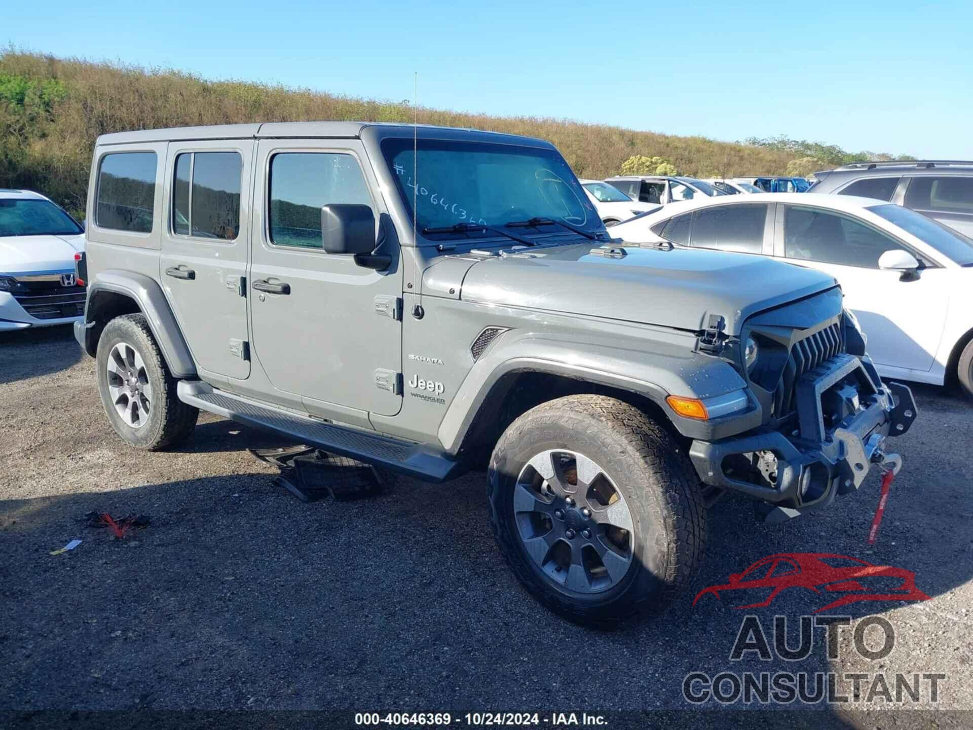 JEEP WRANGLER UNLIMITED 2019 - 1C4HJXEN2KW615789