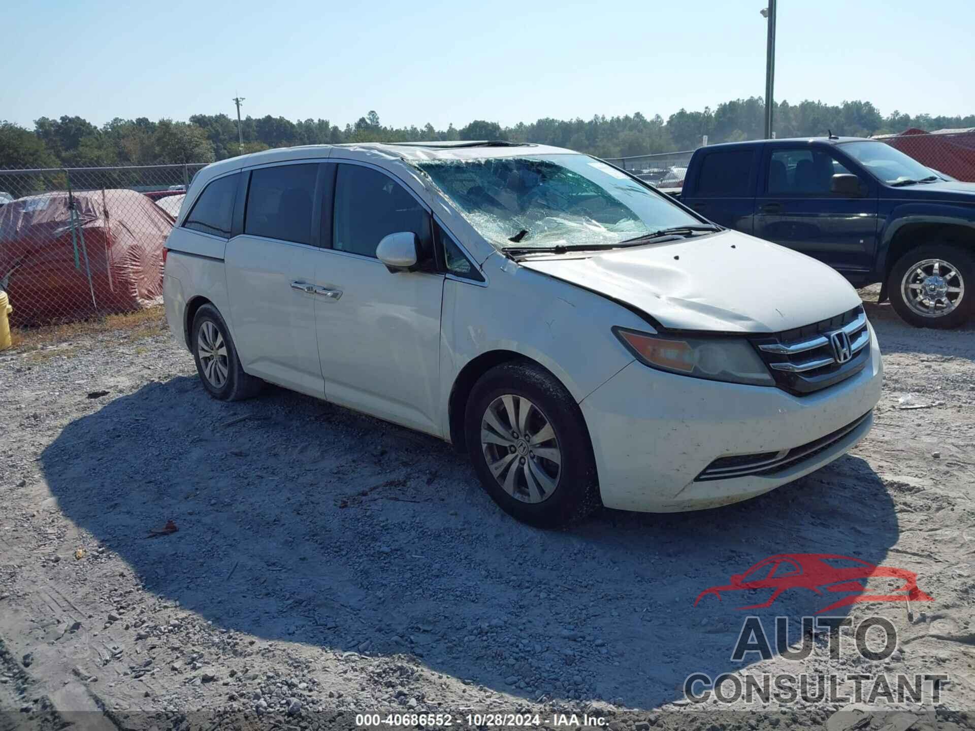 HONDA ODYSSEY 2016 - 5FNRL5H63GB052190