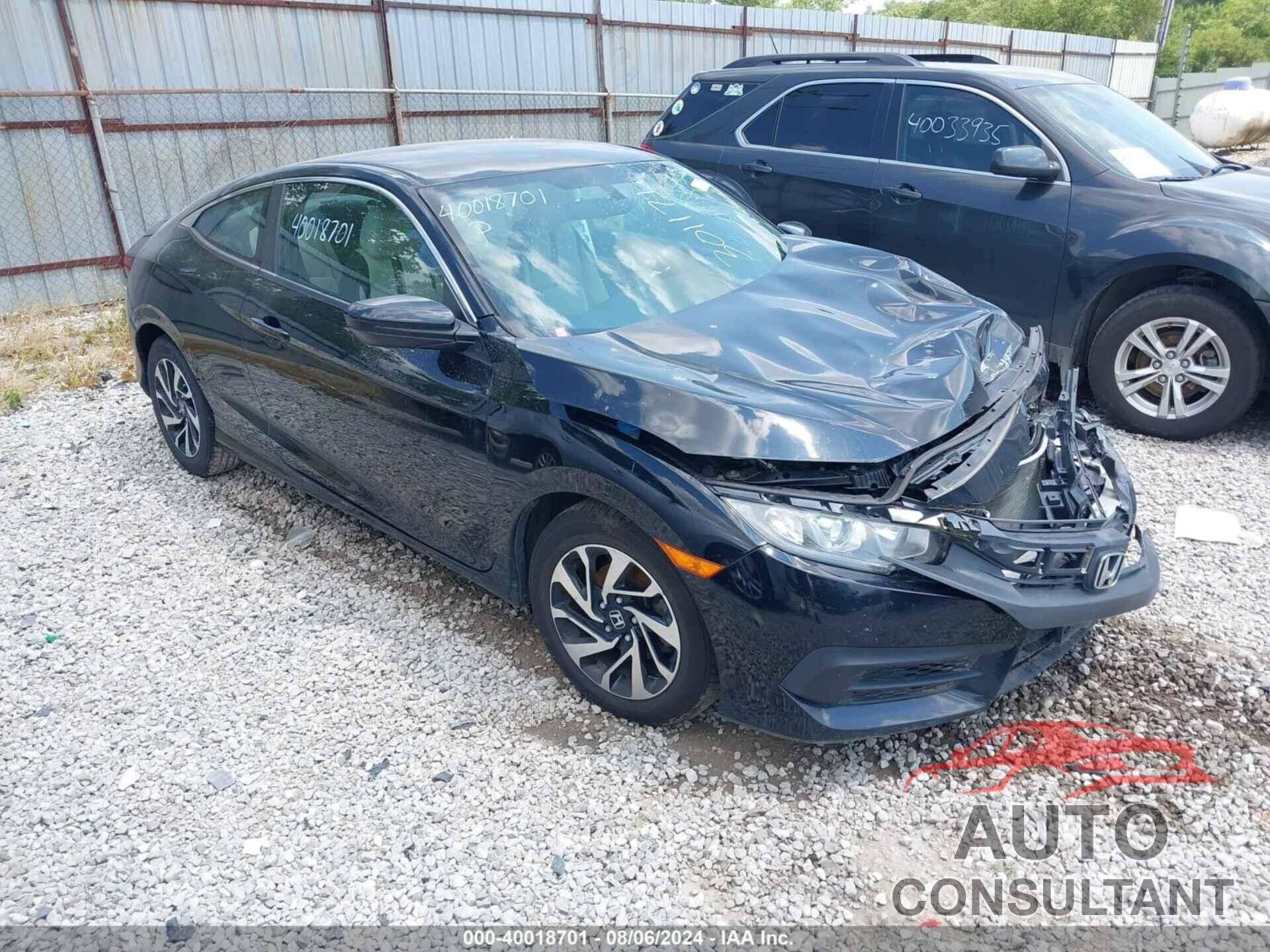 HONDA CIVIC 2017 - 2HGFC4B54HH301171