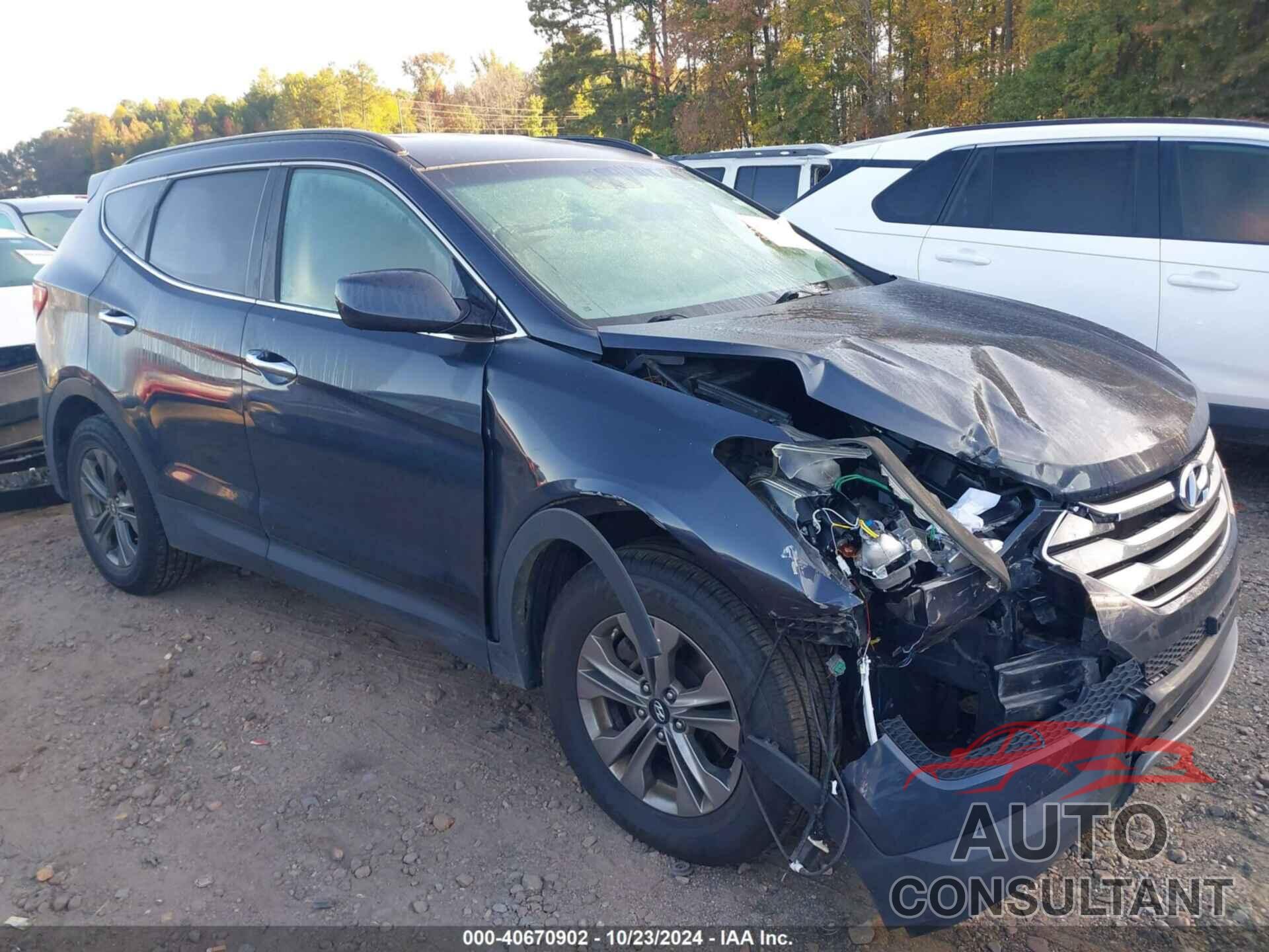 HYUNDAI SANTA FE SPORT 2016 - 5XYZUDLBXGG357447