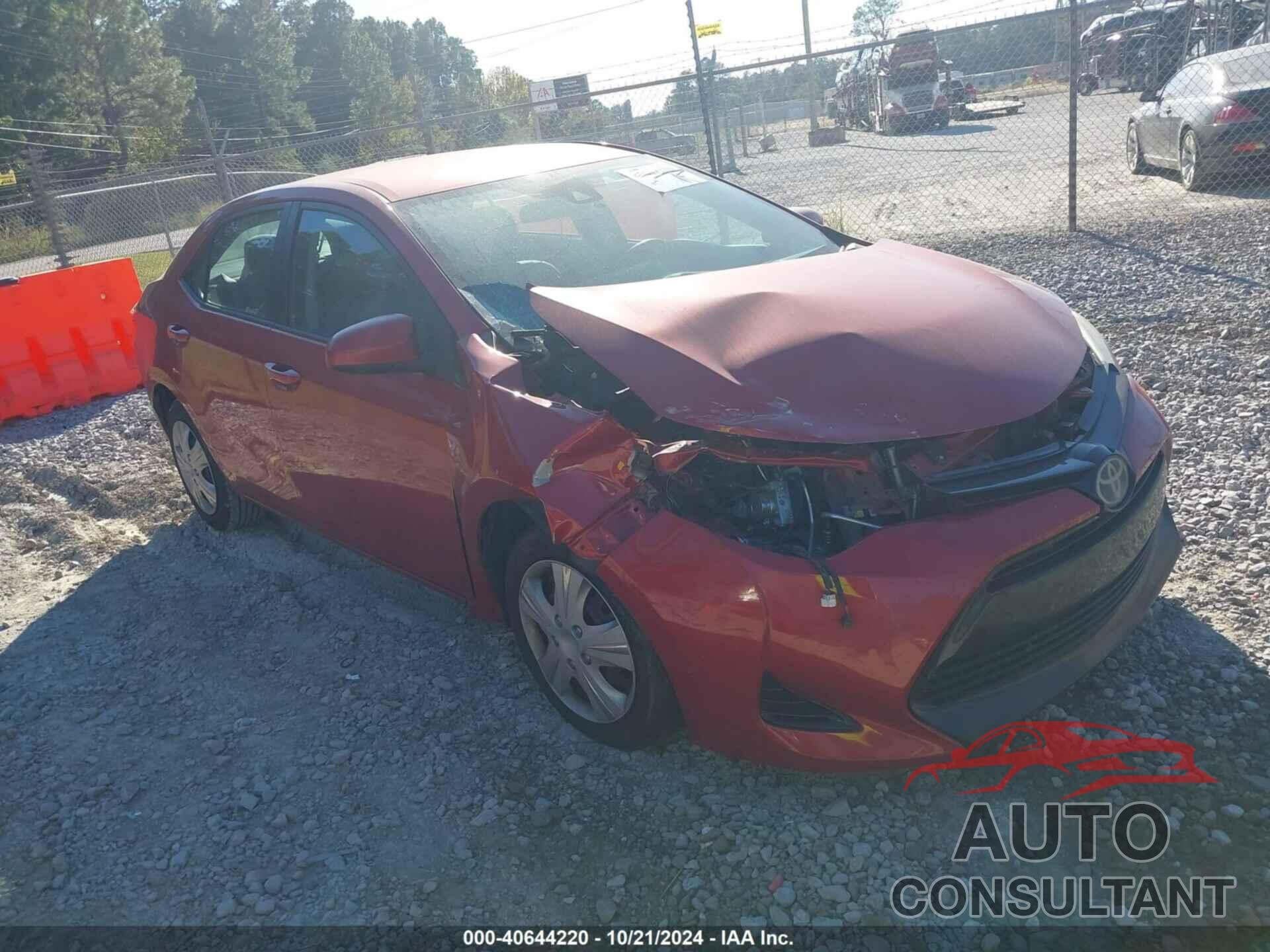 TOYOTA COROLLA 2017 - 5YFBURHE2HP727045