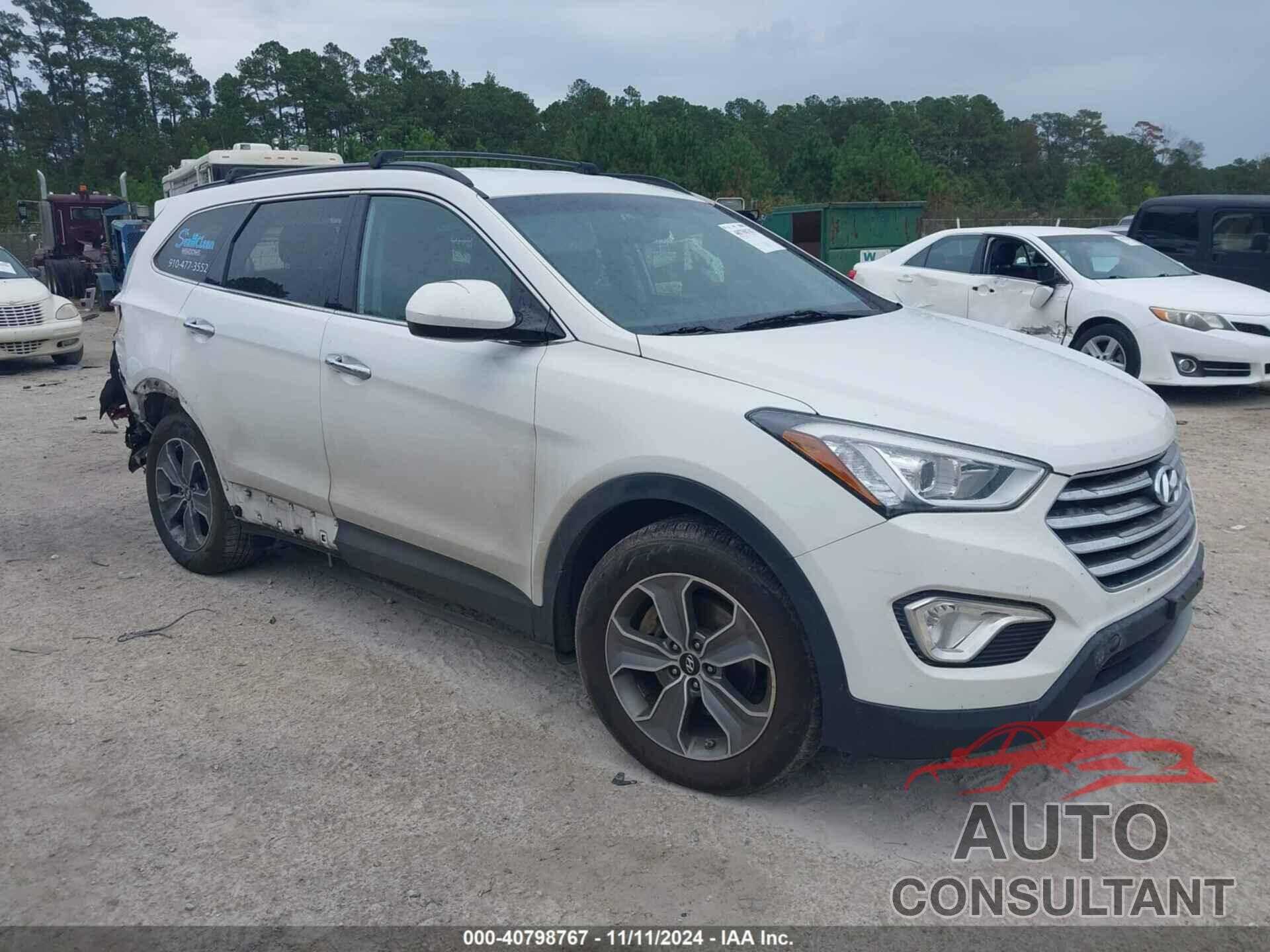 HYUNDAI SANTA FE 2015 - KM8SMDHF8FU125791