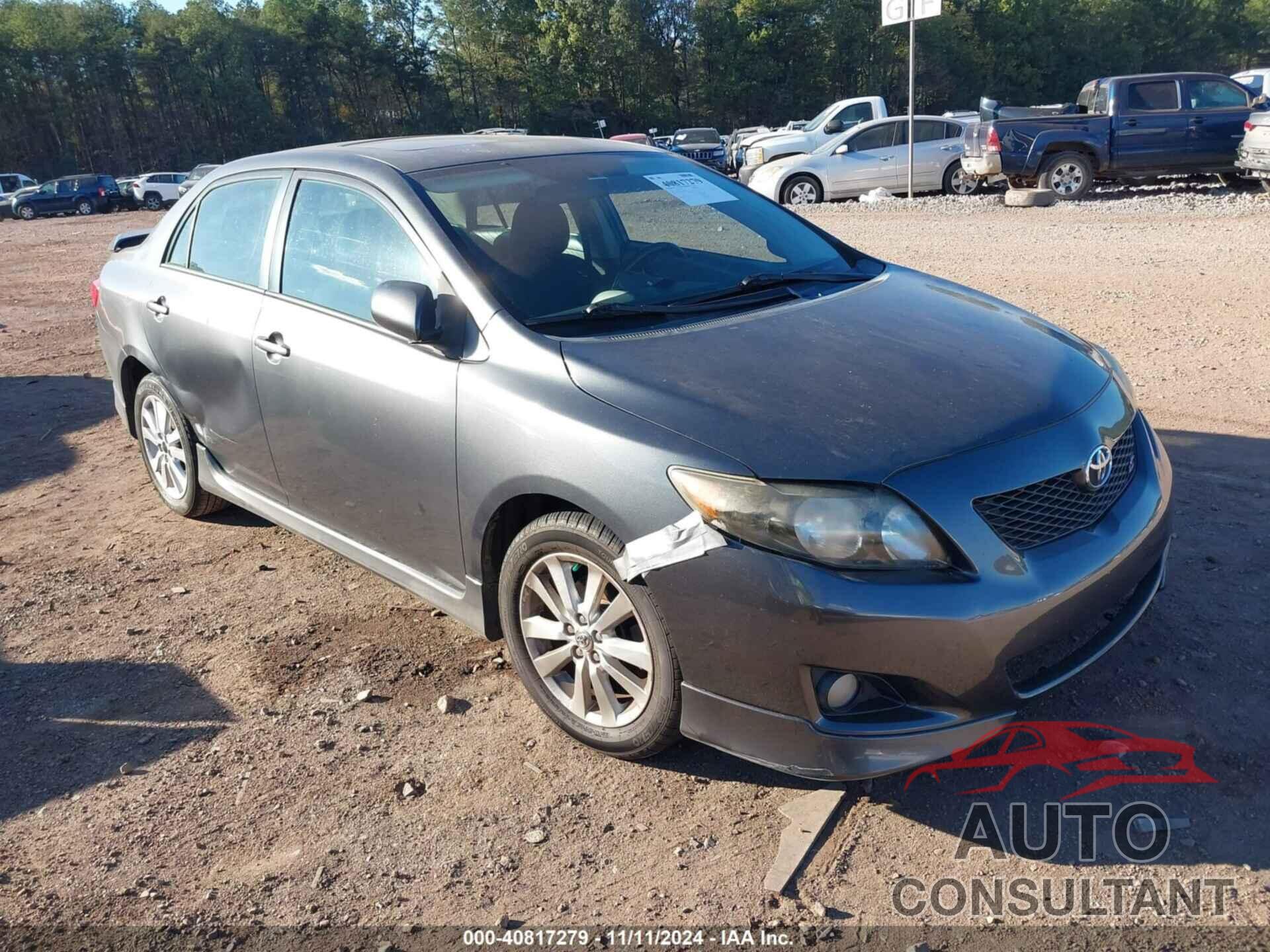 TOYOTA COROLLA 2010 - 2T1BU4EE4AC526969