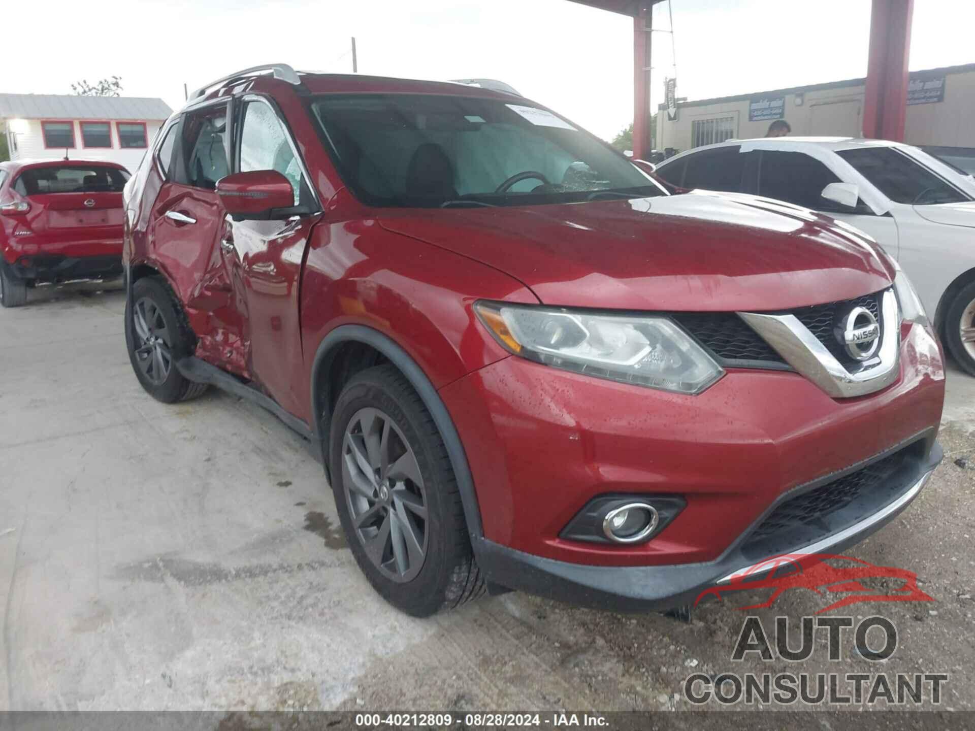 NISSAN ROGUE 2016 - 5N1AT2MT9GC801767